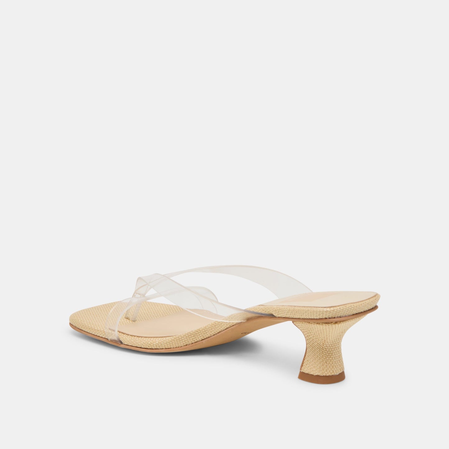 Dolce Vita Brevel Vinyl Wide Crystal Jelly Heels