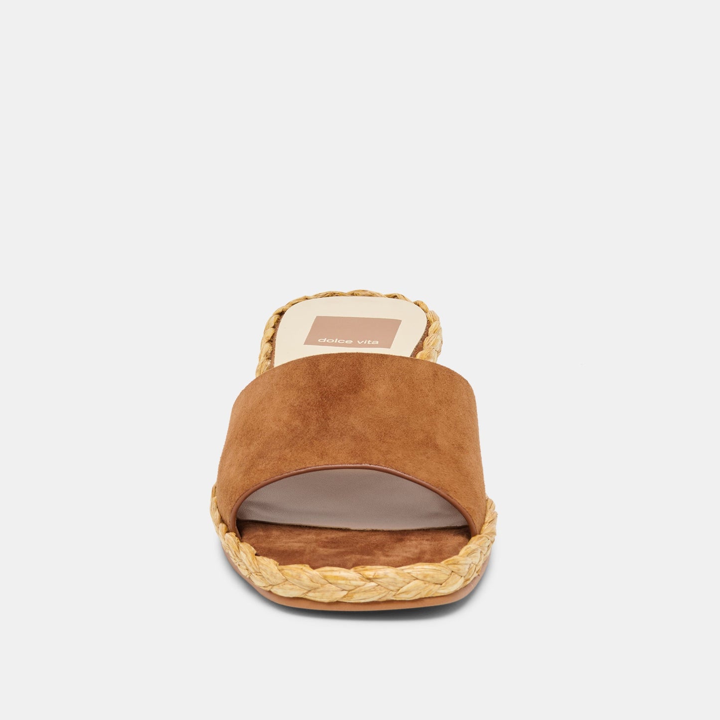 Dolce Vita Dixi Wide Brown Suede Sandals