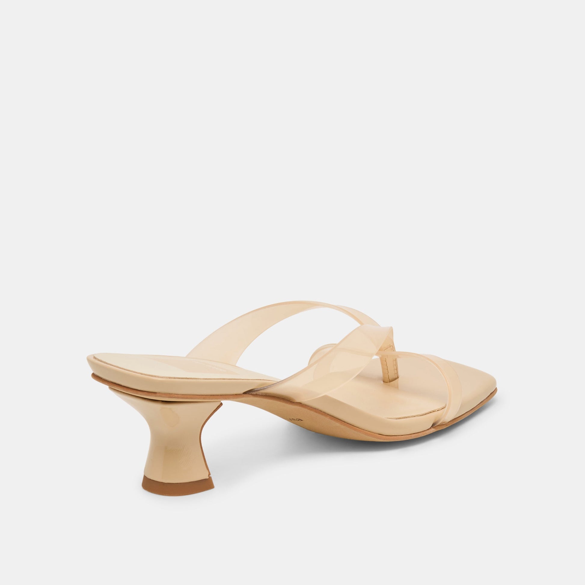 Dolce Vita Brevel Vinyl Wide Praline Jelly Heels
