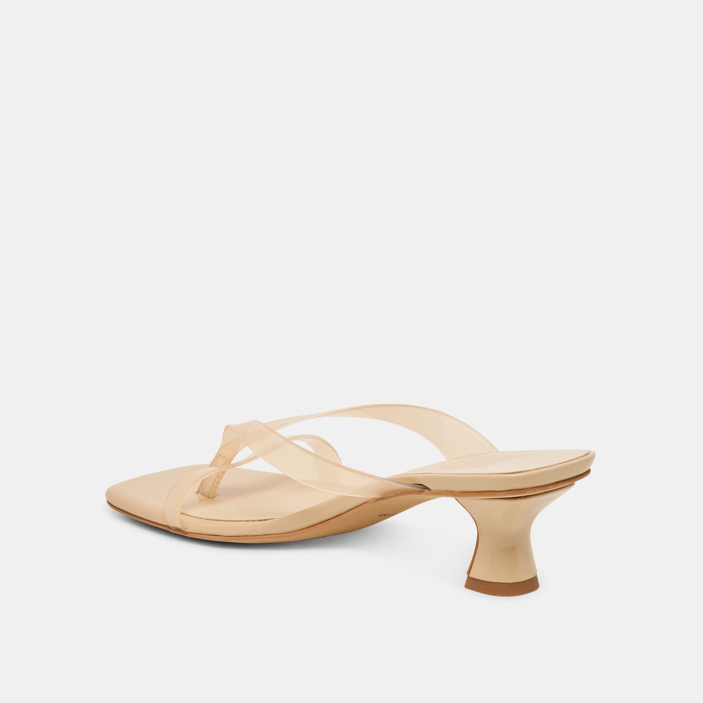Dolce Vita Brevel Vinyl Wide Praline Jelly Heels