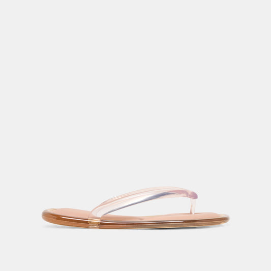 Dolce Vita JOZEY Mocha Jelly Flip-Flop Sandals