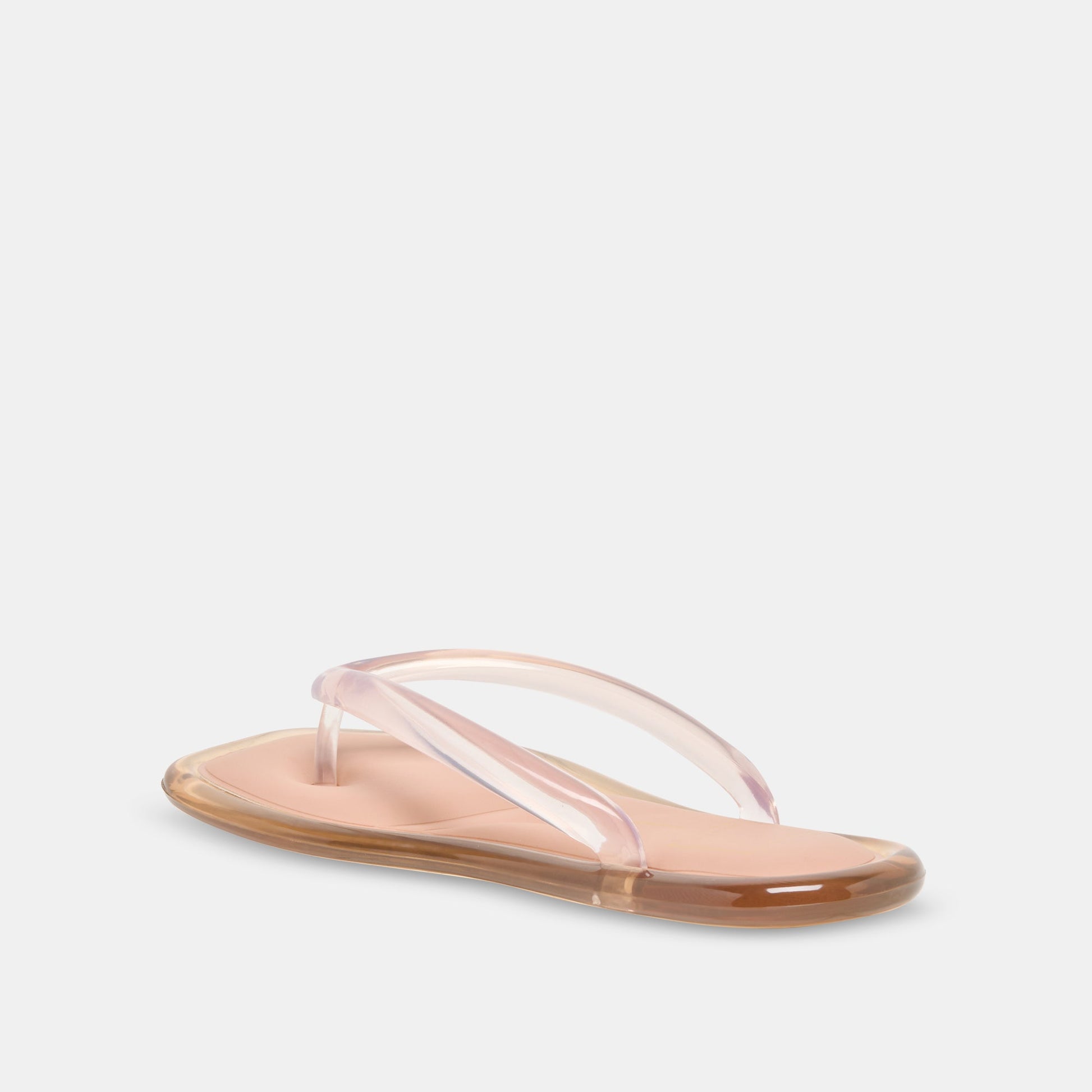 Dolce Vita JOZEY Mocha Jelly Flip-Flop Sandals