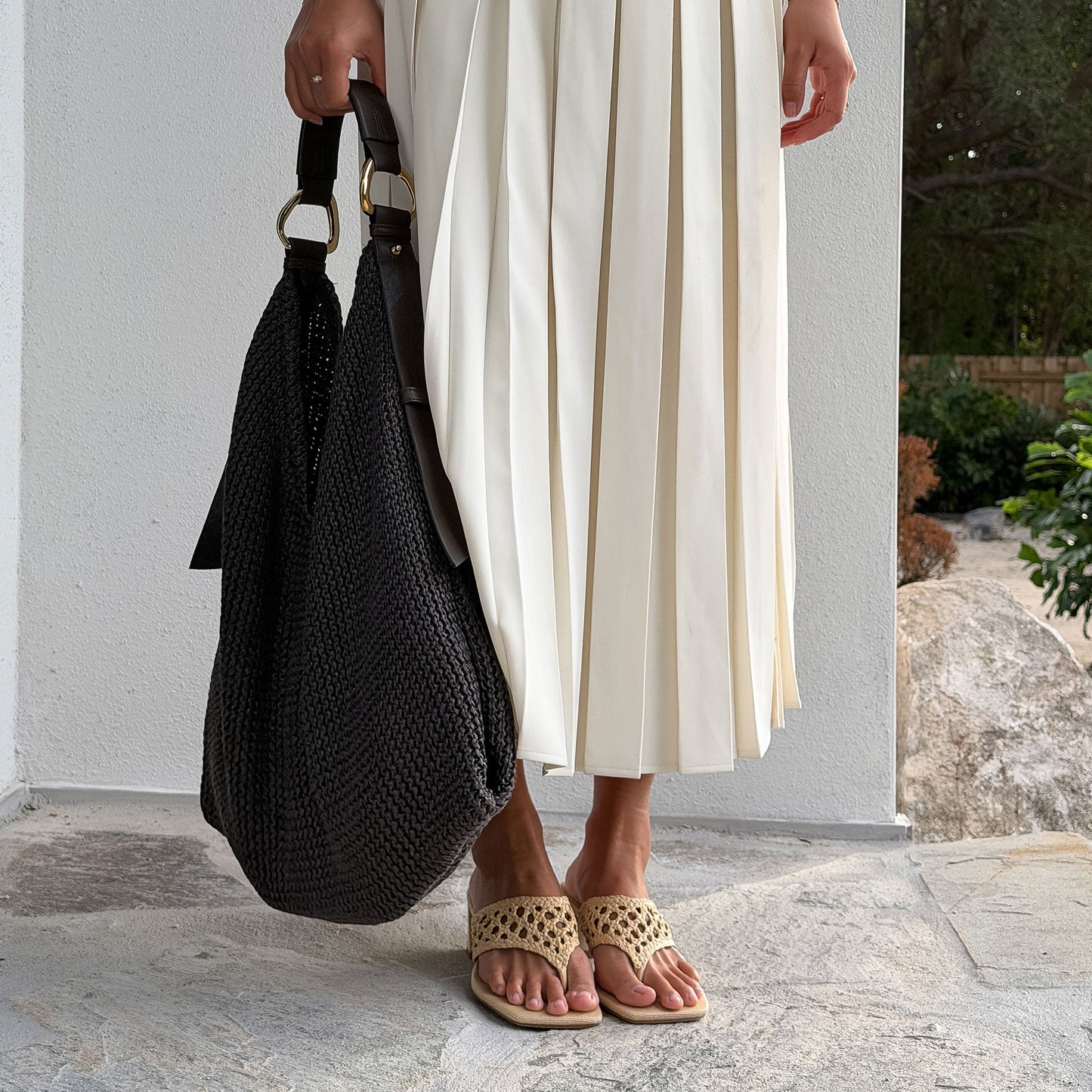 Dolce Vita Barlo Lt Natural Woven Raffia Heels