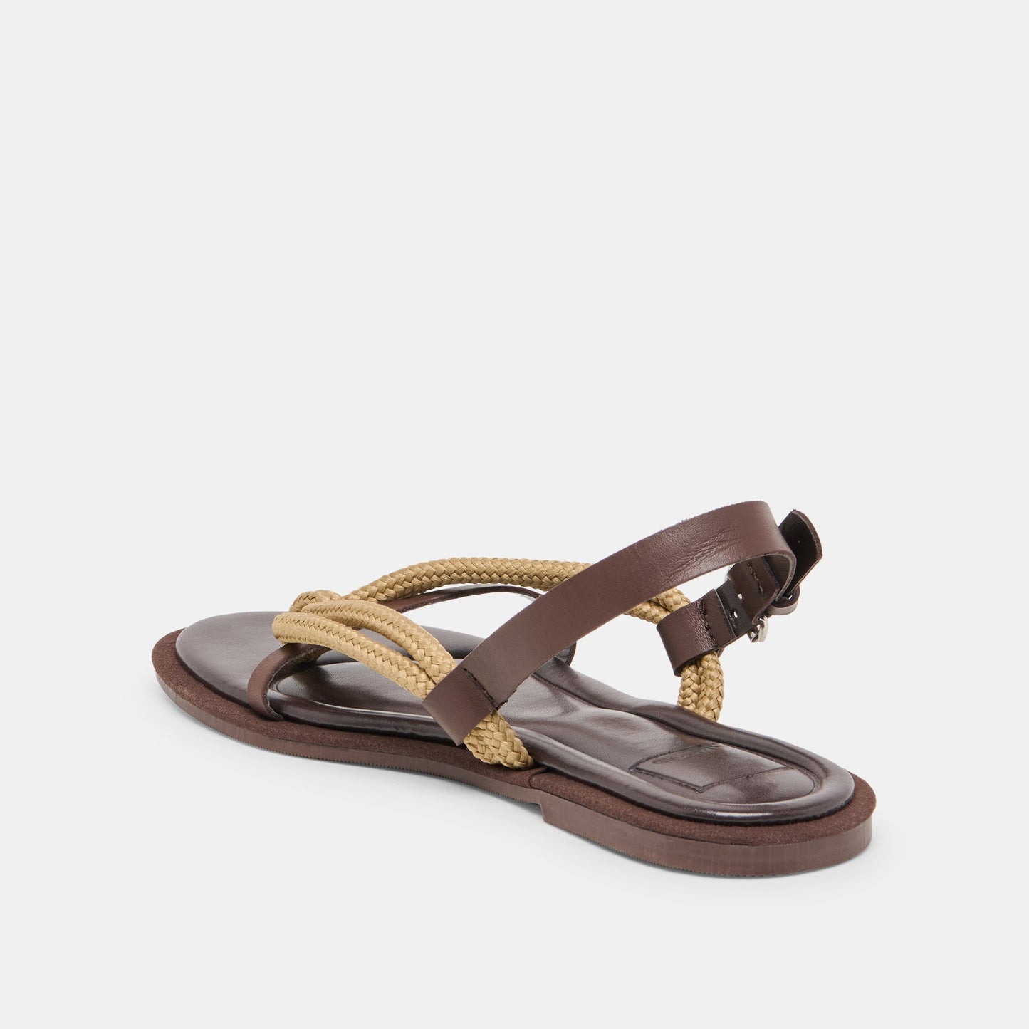 Dolce Vita Reed Dk Brown Leather Sandals