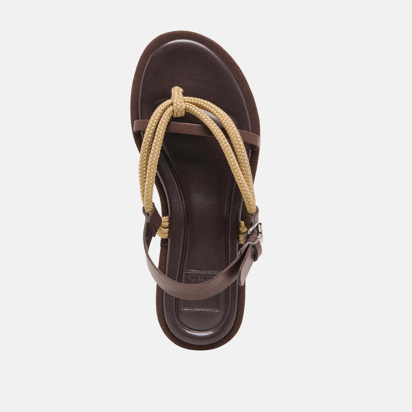 Dolce Vita Reed Dk Brown Leather Sandals
