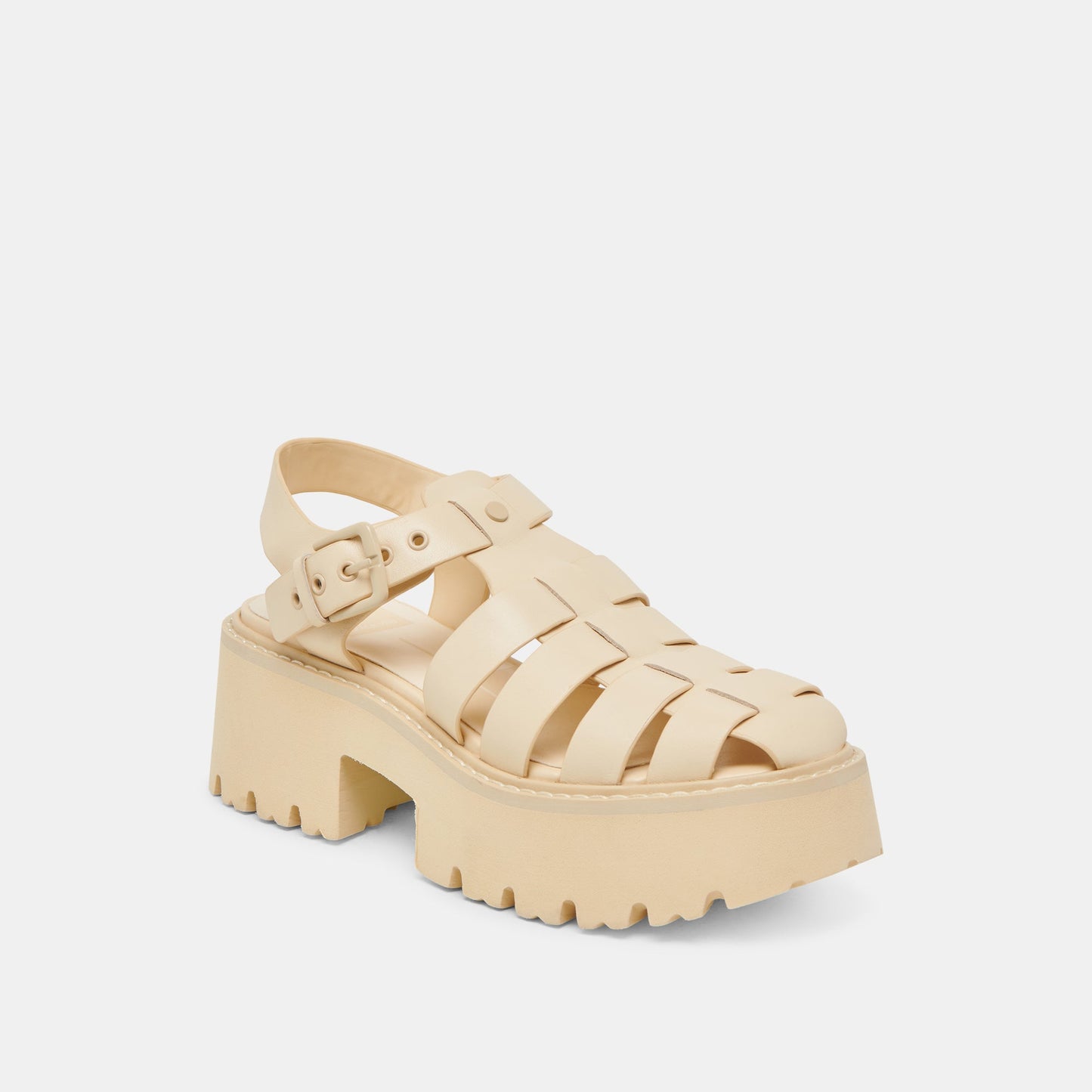 Dolce Vita LASLY TONAL SANDALS LIGHT YELLOW LEATHER
 – Dolce Vita