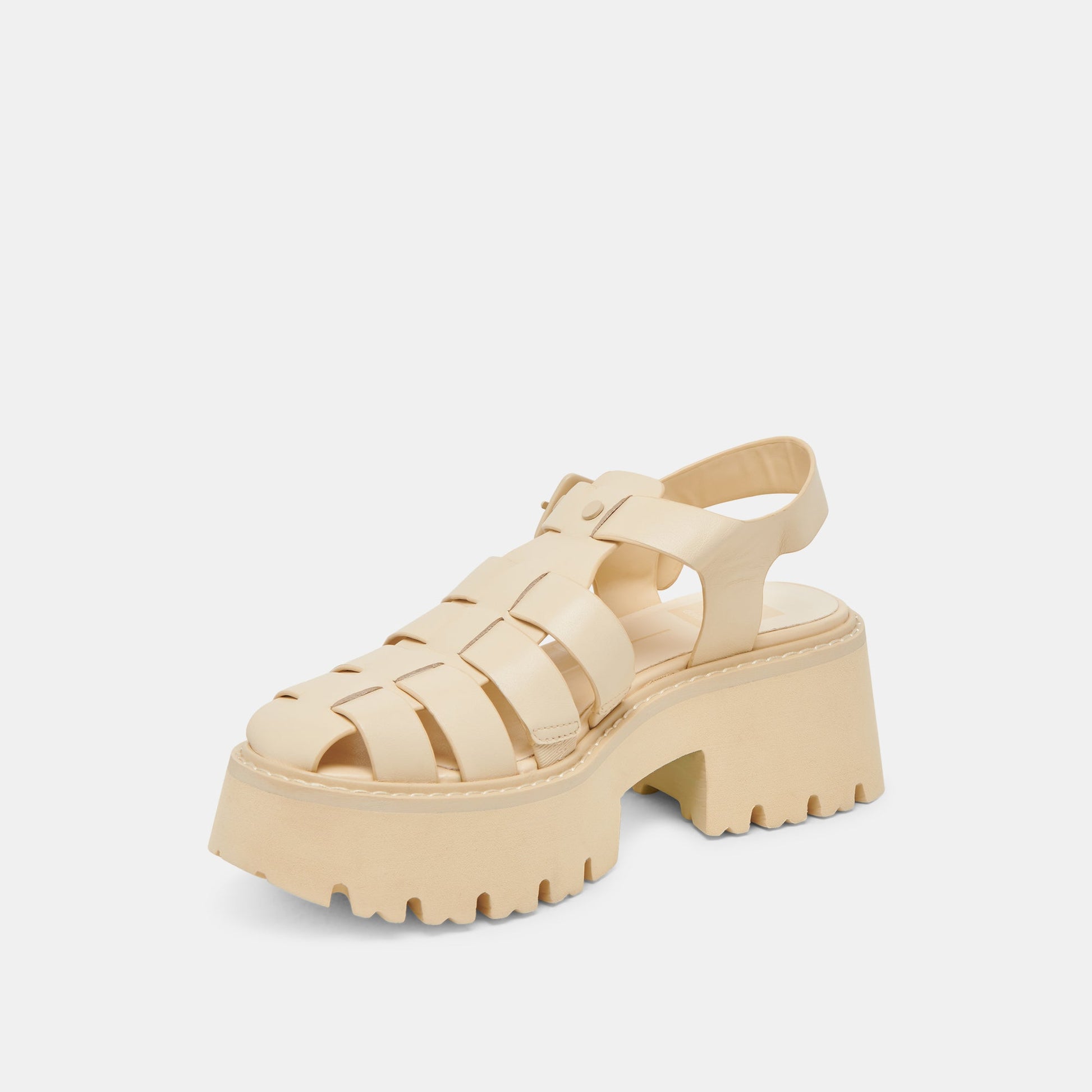 Dolce Vita LASLY TONAL SANDALS LIGHT YELLOW LEATHER
 – Dolce Vita
