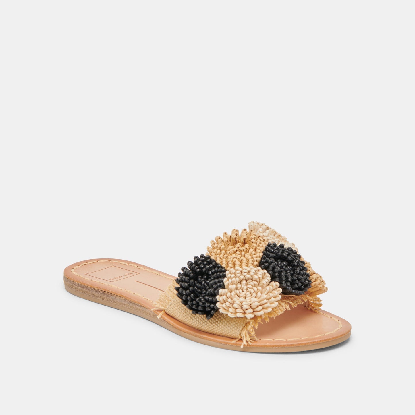 Dolce Vita DANELA SANDALS BLACK NATURAL RAFFIA
 – Dolce Vita