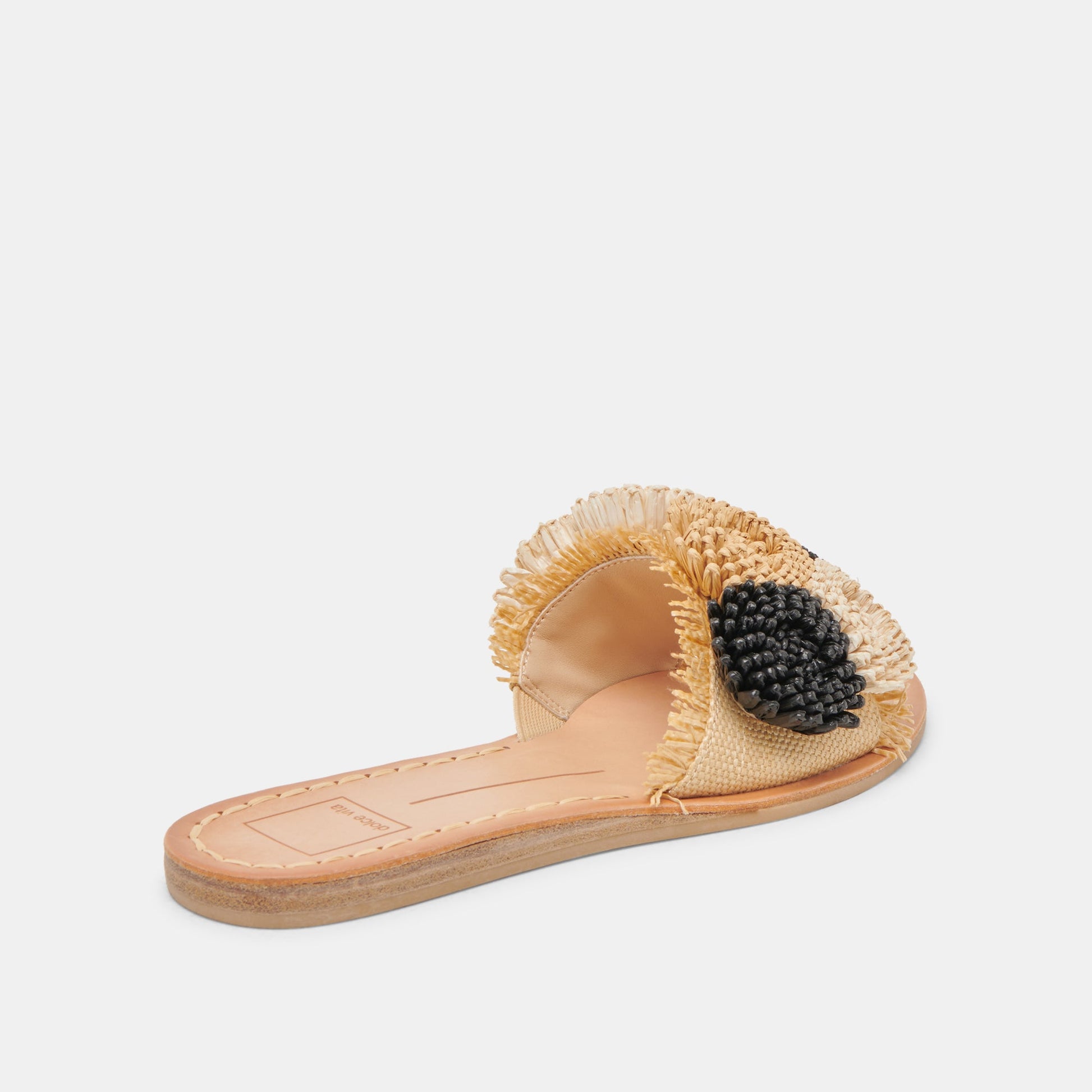 Dolce Vita DANELA SANDALS BLACK NATURAL RAFFIA
 – Dolce Vita