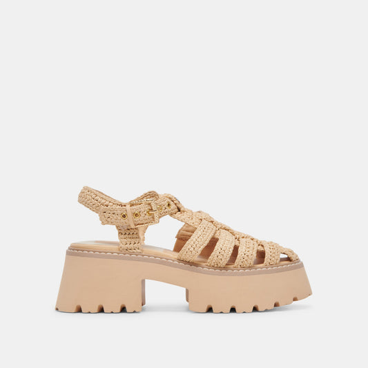 Dolce Vita LASLY SANDALS NATURAL KNIT
 – Dolce Vita