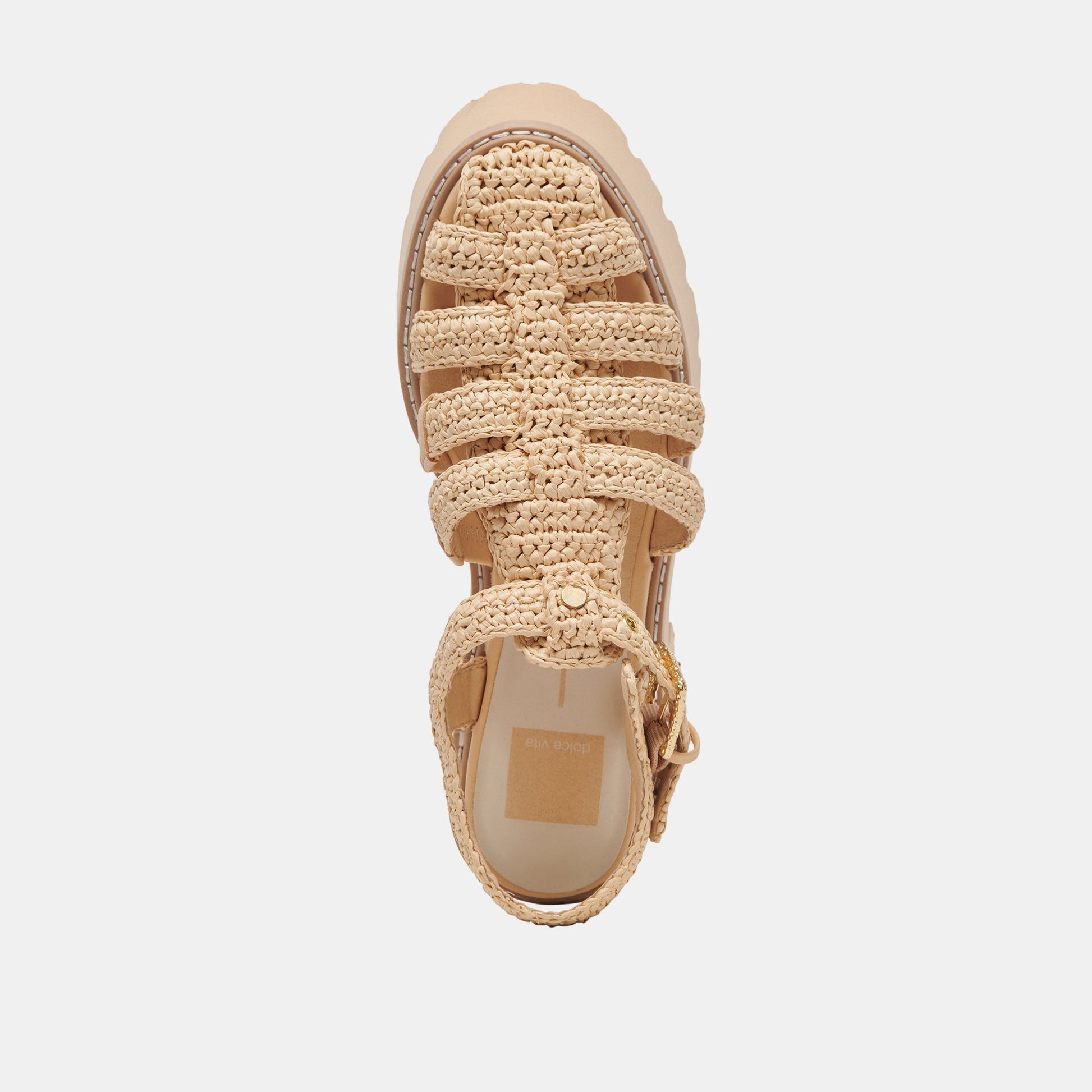 Dolce Vita LASLY SANDALS NATURAL KNIT
 – Dolce Vita