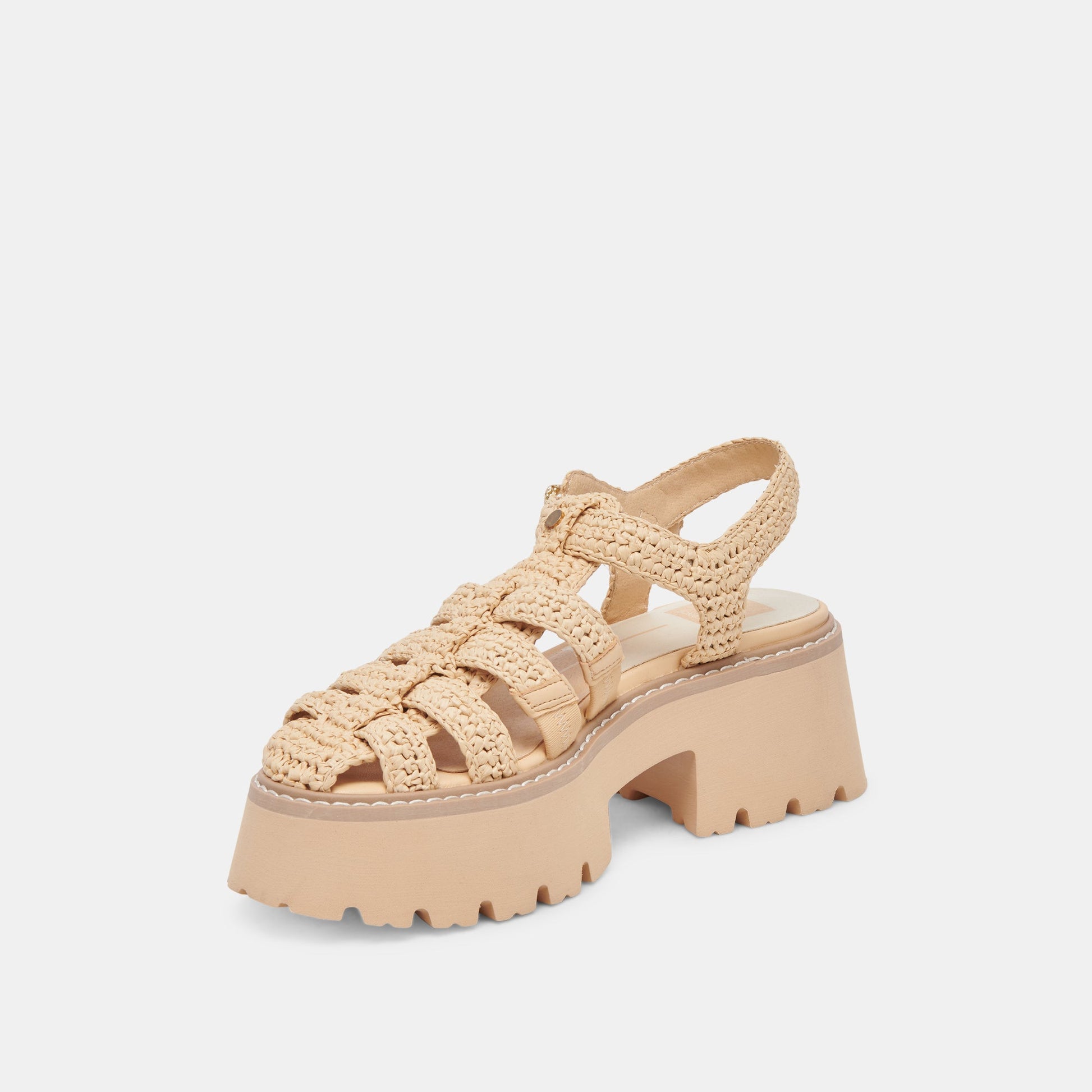Dolce Vita LASLY SANDALS NATURAL KNIT
 – Dolce Vita