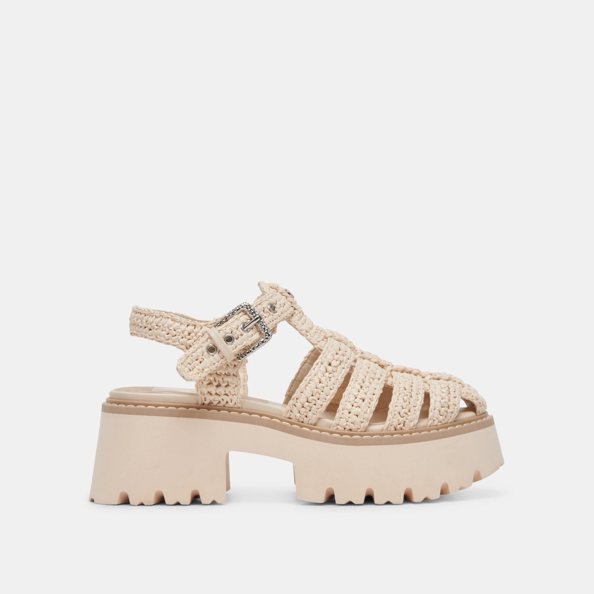 Dolce Vita LASLY SANDALS OATMEAL KNIT
 – Dolce Vita