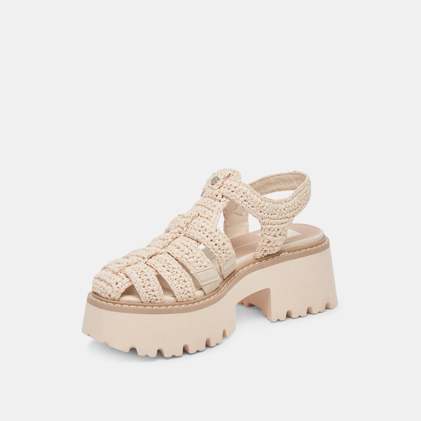 Dolce Vita LASLY SANDALS OATMEAL KNIT
 – Dolce Vita