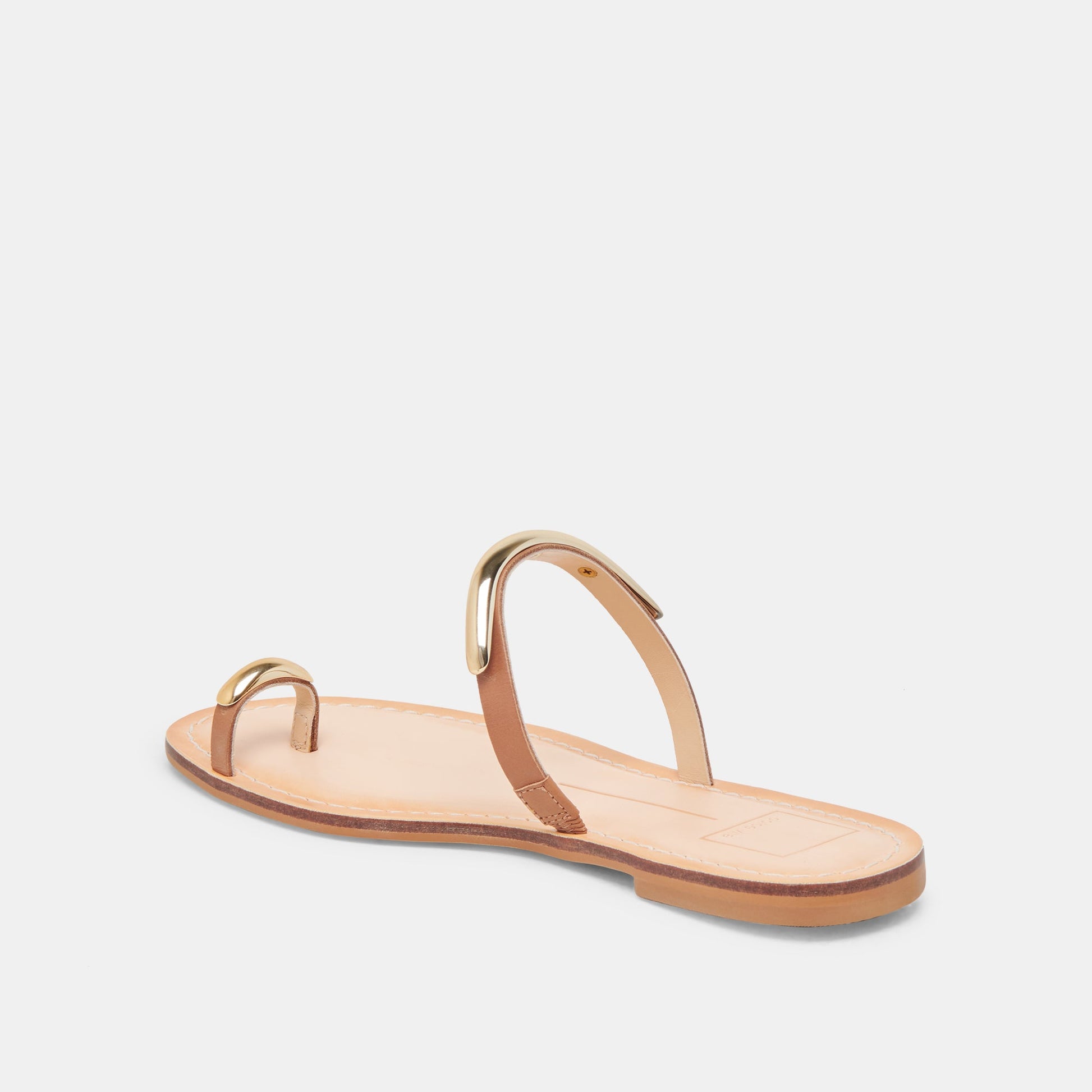Dolce Vita WINK WIDE SANDALS SADDLE LEATHER
 – Dolce Vita