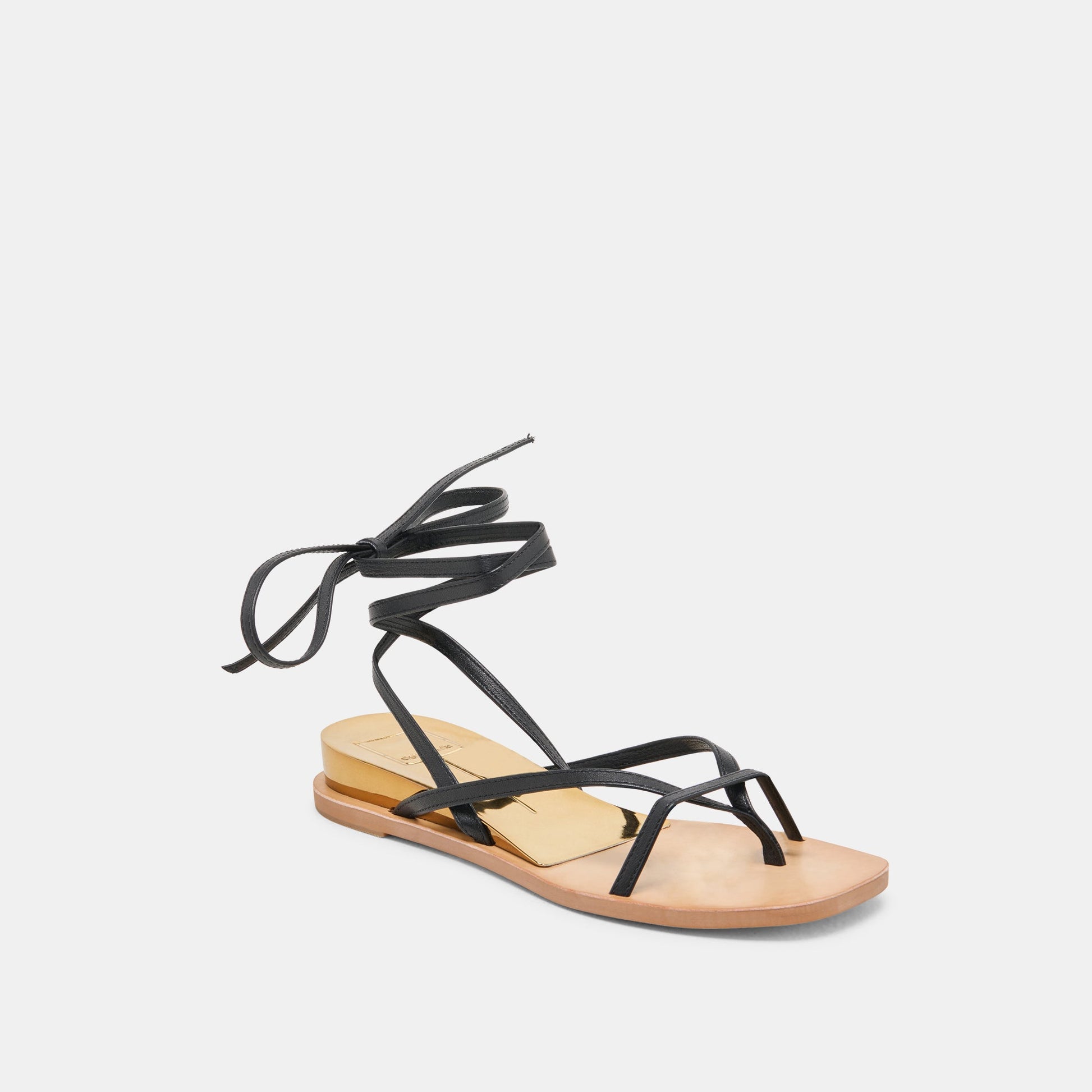 Dolce Vita RUDIE SANDALS BLACK LEATHER
 – Dolce Vita