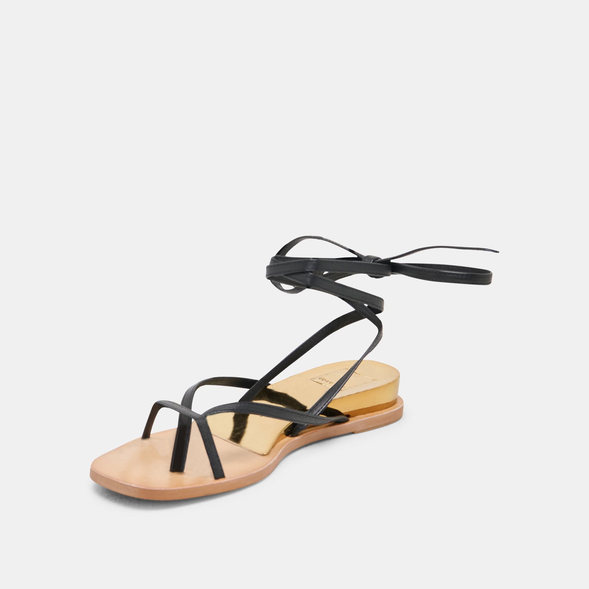 Dolce Vita RUDIE SANDALS BLACK LEATHER
 – Dolce Vita