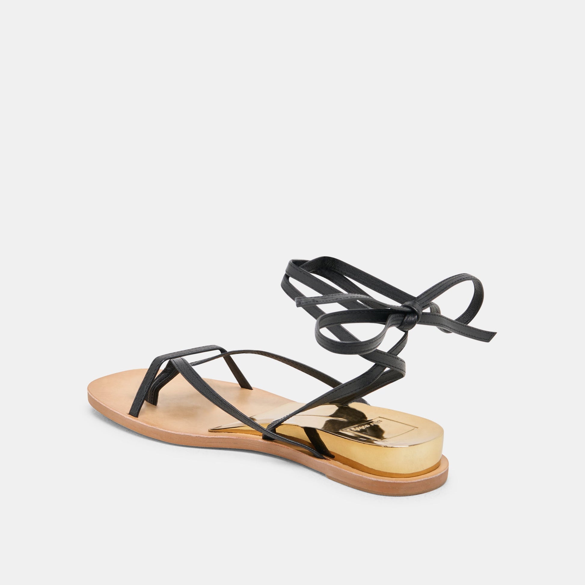 Dolce Vita RUDIE SANDALS BLACK LEATHER
 – Dolce Vita