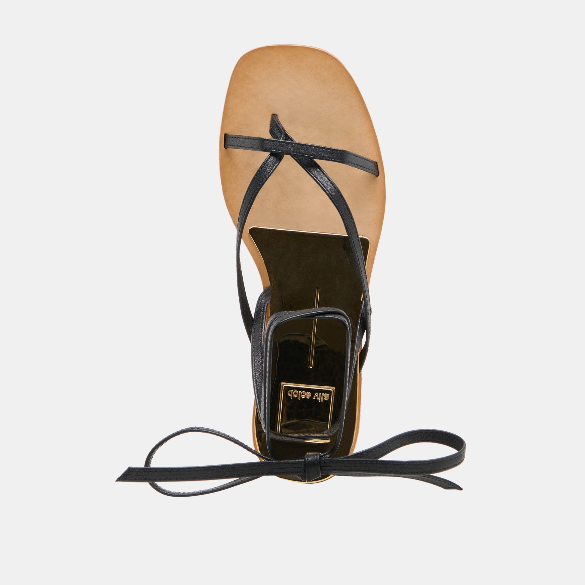 Dolce Vita RUDIE SANDALS BLACK LEATHER
 – Dolce Vita