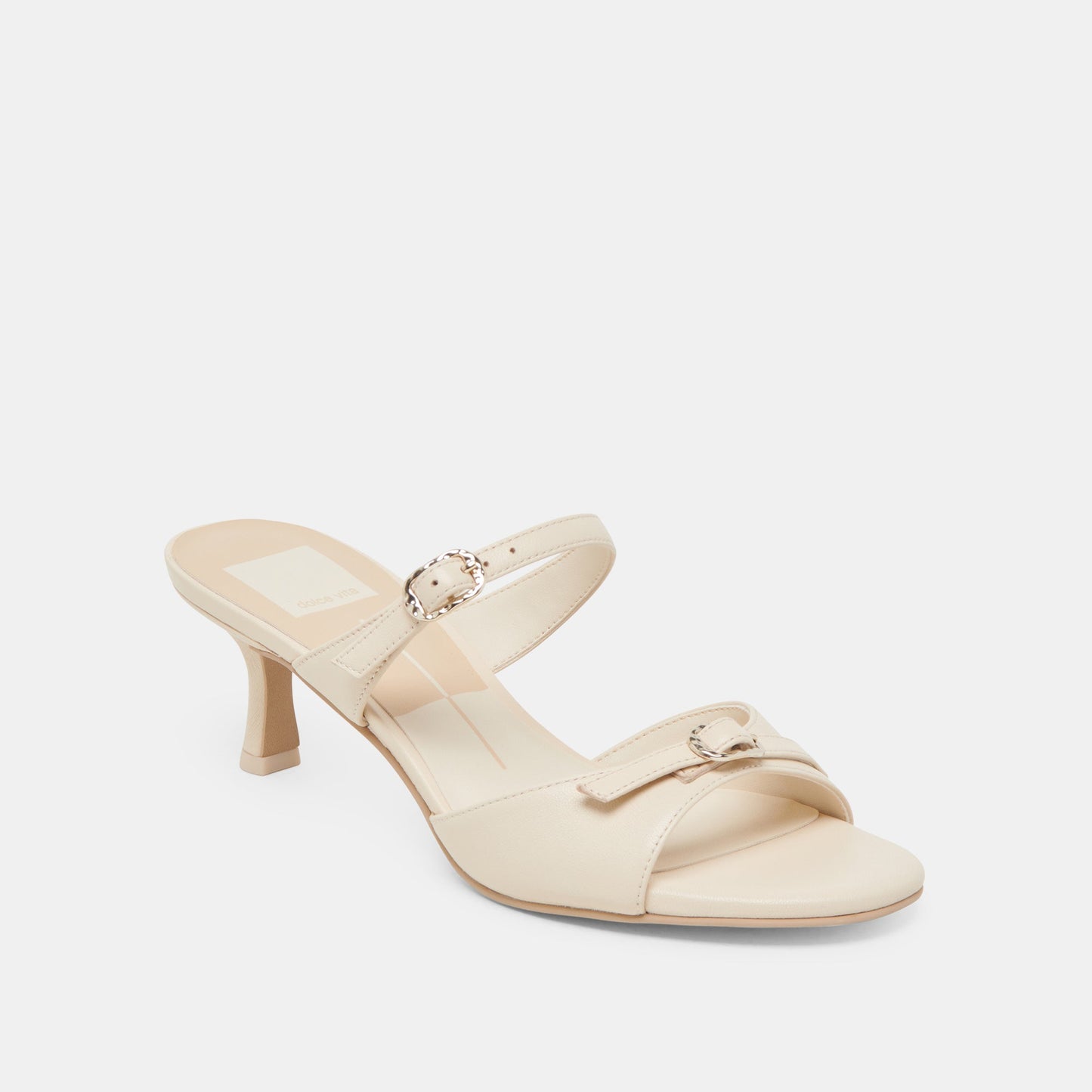 Dolce Vita LORALI HEELS CREME LEATHER
 – Dolce Vita