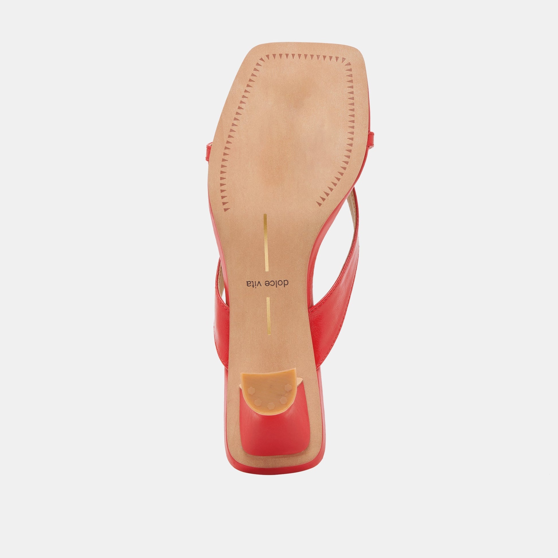 Dolce Vita BREVEL WIDE HEELS CHILI LEATHER
 – Dolce Vita
