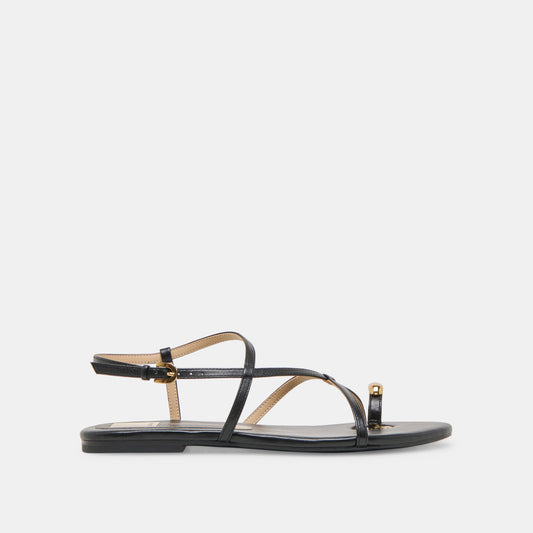 Dolce Vita KESHA SANDALS BLACK LEATHER
 – Dolce Vita