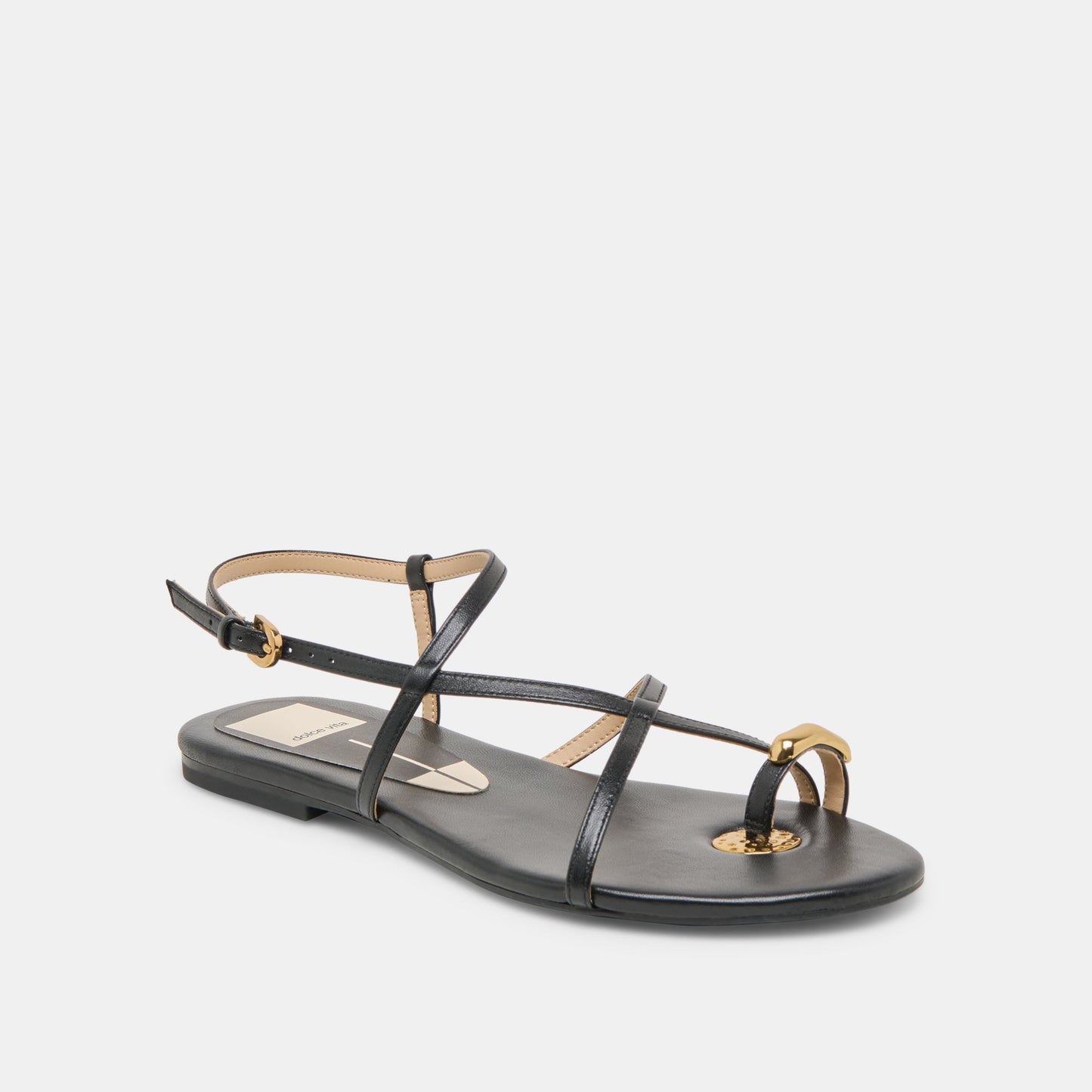 Dolce Vita KESHA SANDALS BLACK LEATHER
 – Dolce Vita