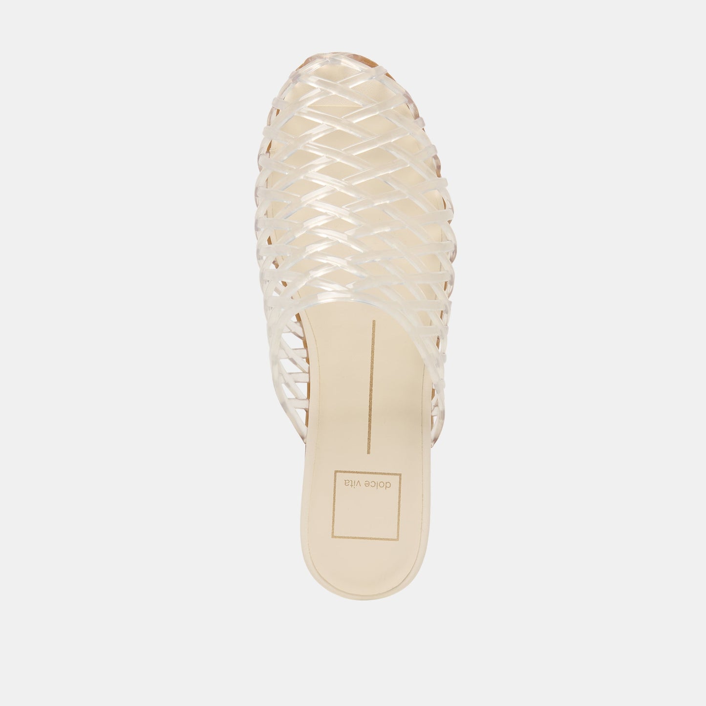 Dolce Vita Ginna Crystal Jelly Flats