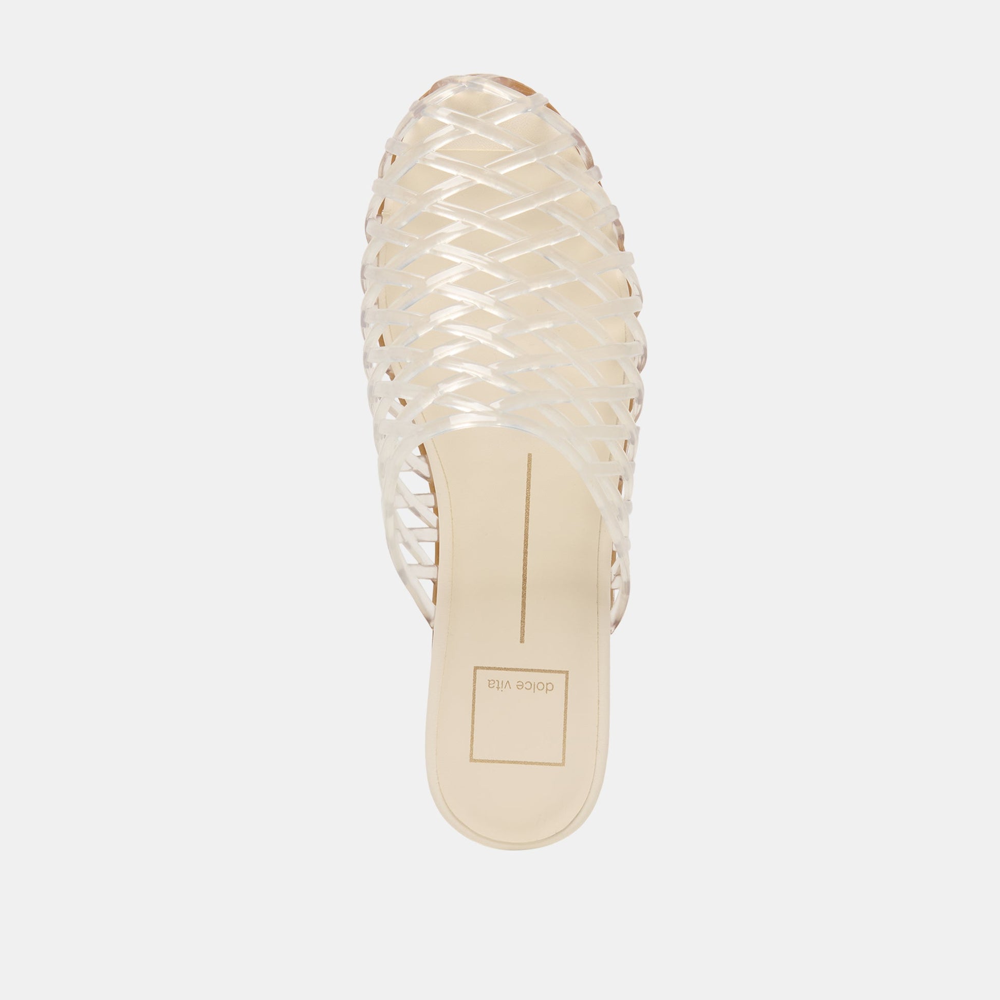 Dolce Vita Ginna Crystal Jelly Flats