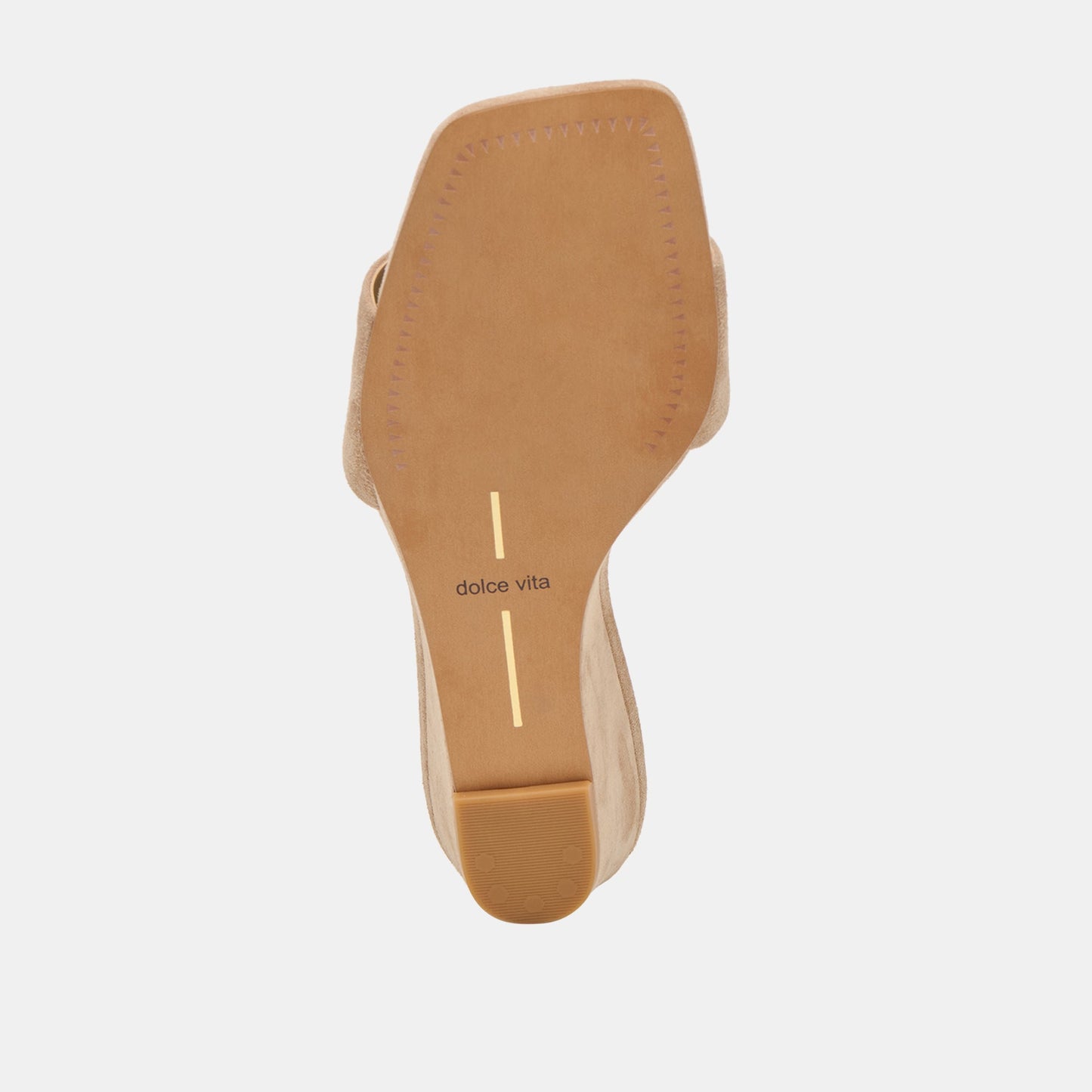 Dolce Vita Qaily Camel Suede Wedges