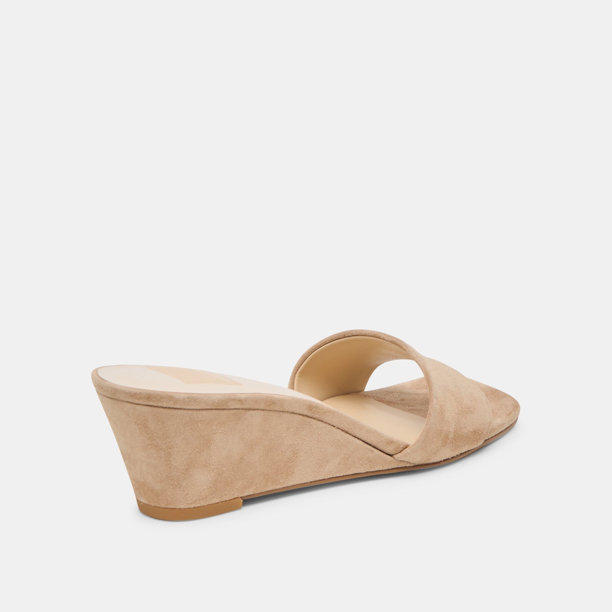 Dolce Vita Qaily Camel Suede Wedges