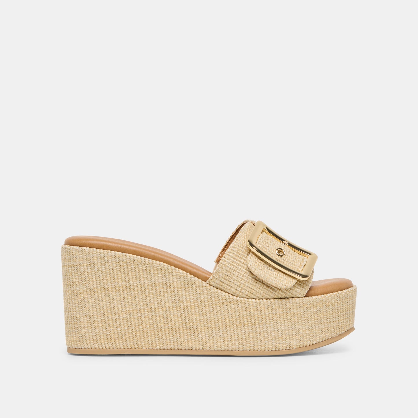 Dolce Vita Jilian Lt Natural Raffia Wedges