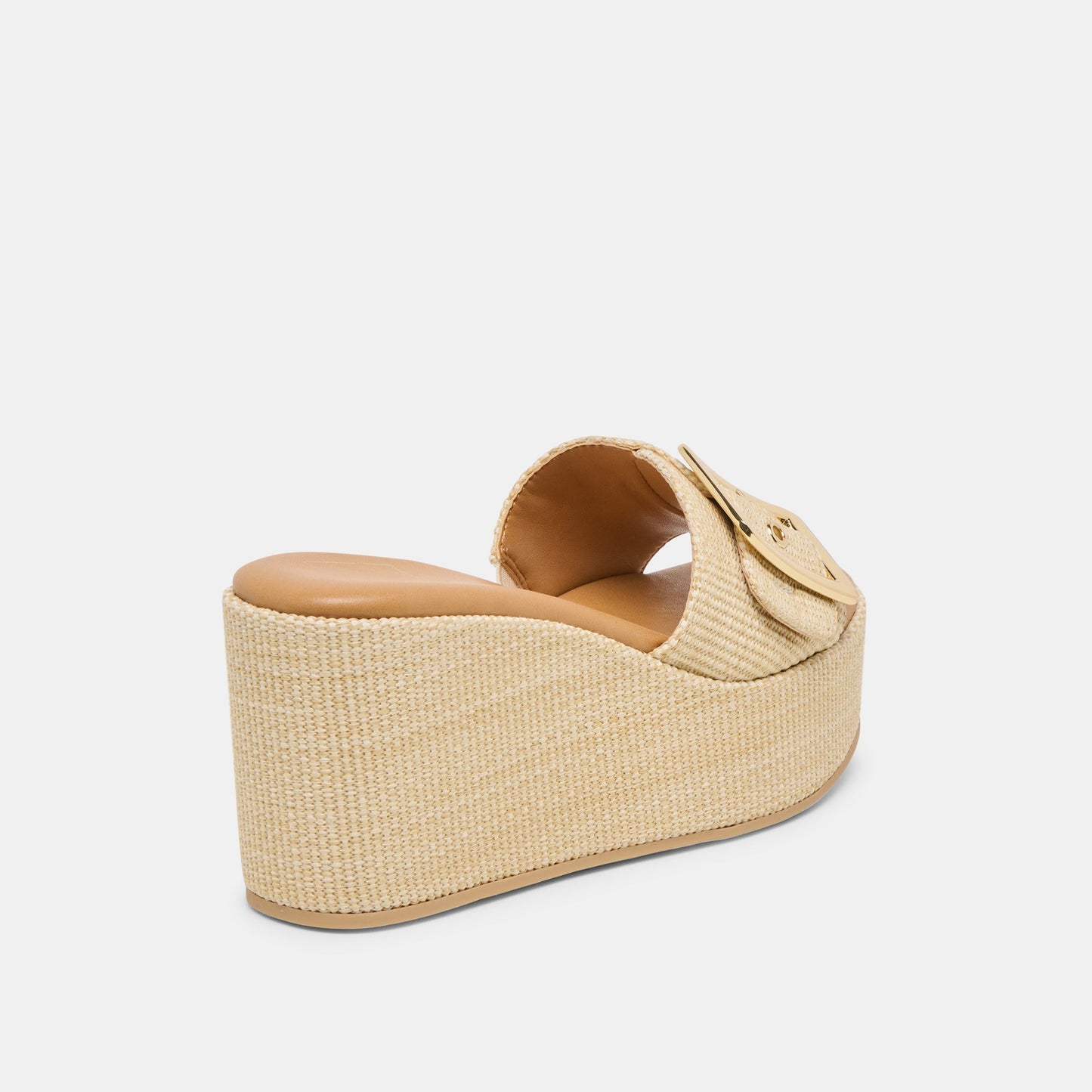 Dolce Vita Jilian Lt Natural Raffia Wedges