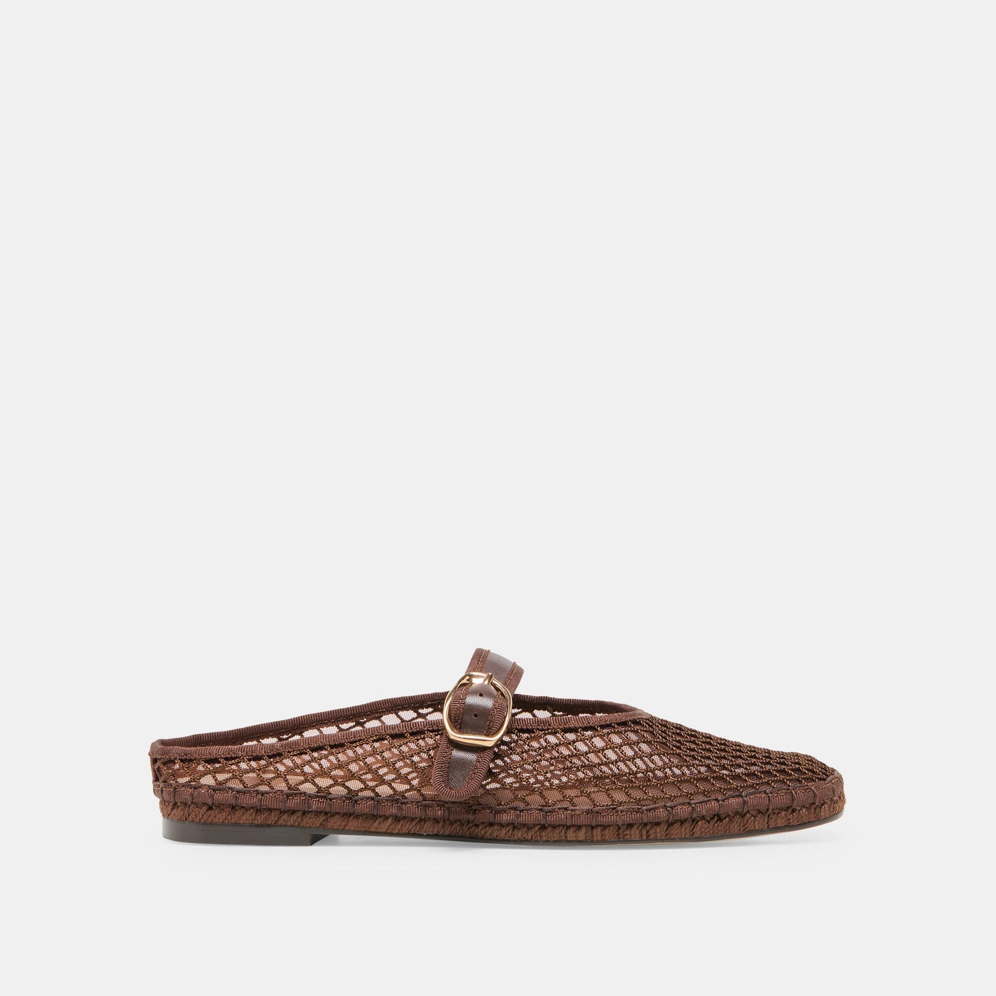 Dolce Vita Milie Chocolate Woven Mesh Flats