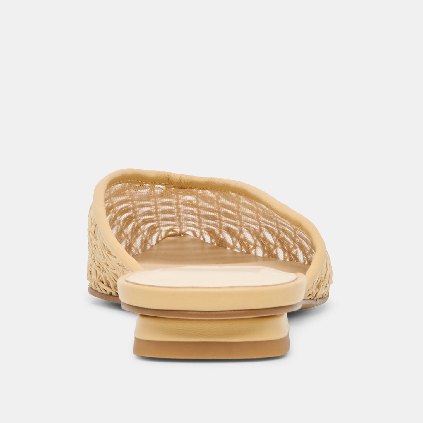 Dolce Vita Elm Natural Cross Hatch Raffia Flats