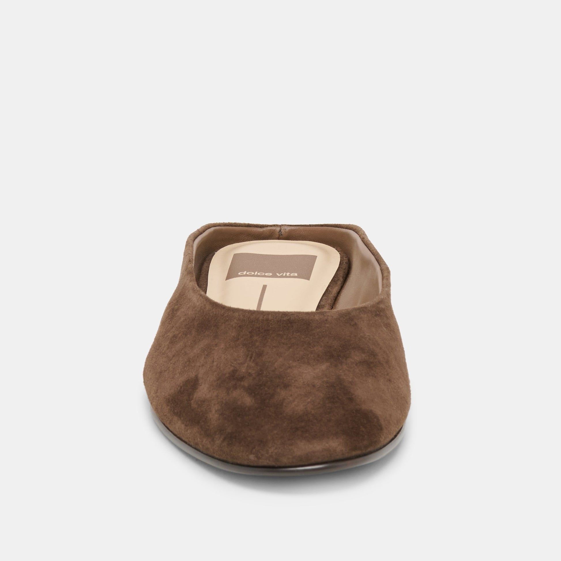 Dolce Vita Eila Dk Brown Suede Flats