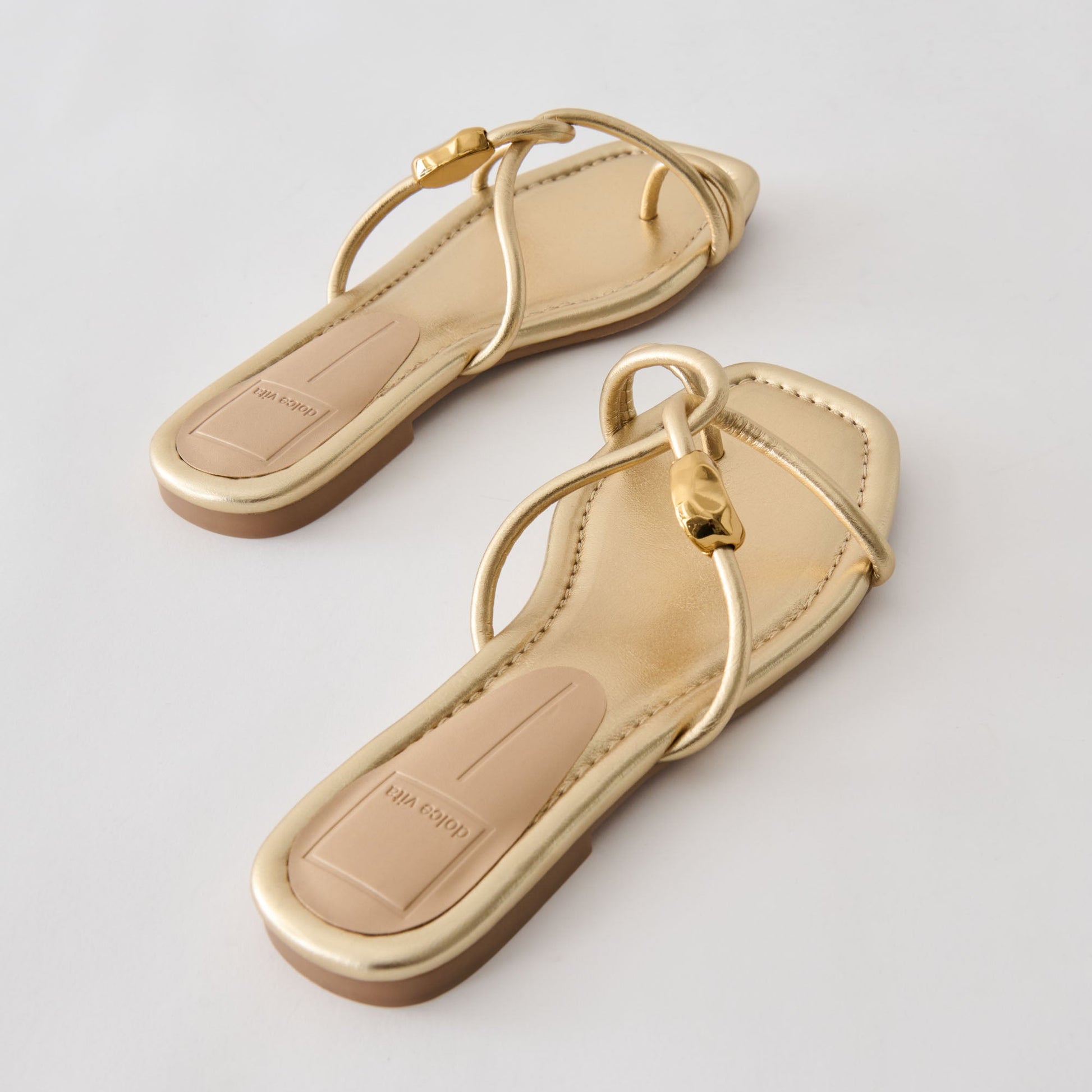 Dolce Vita Louiz Gold Stella Sandals