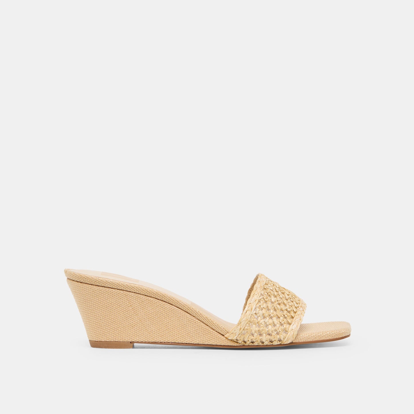 Dolce Vita Qaily Lt Natural Raffia Wedges