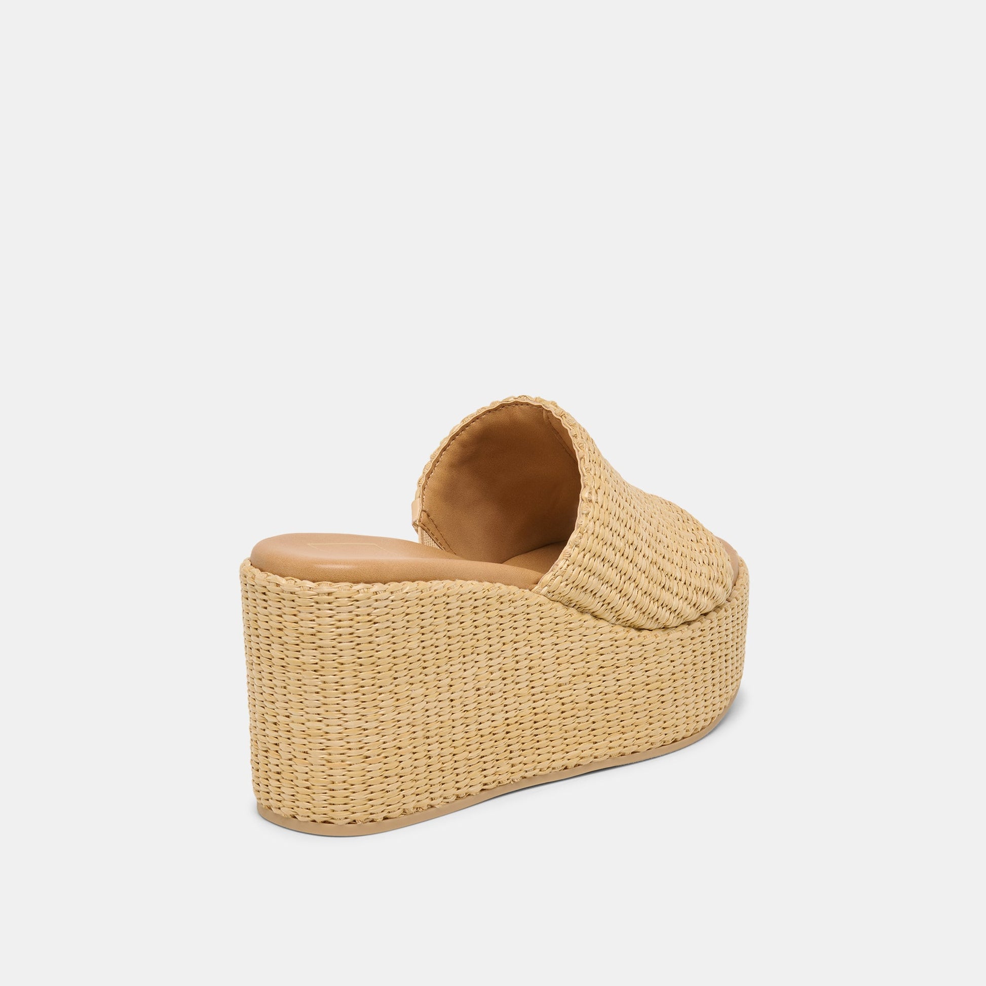 Dolce Vita Joclyn Lt Natural Raffia Wedges