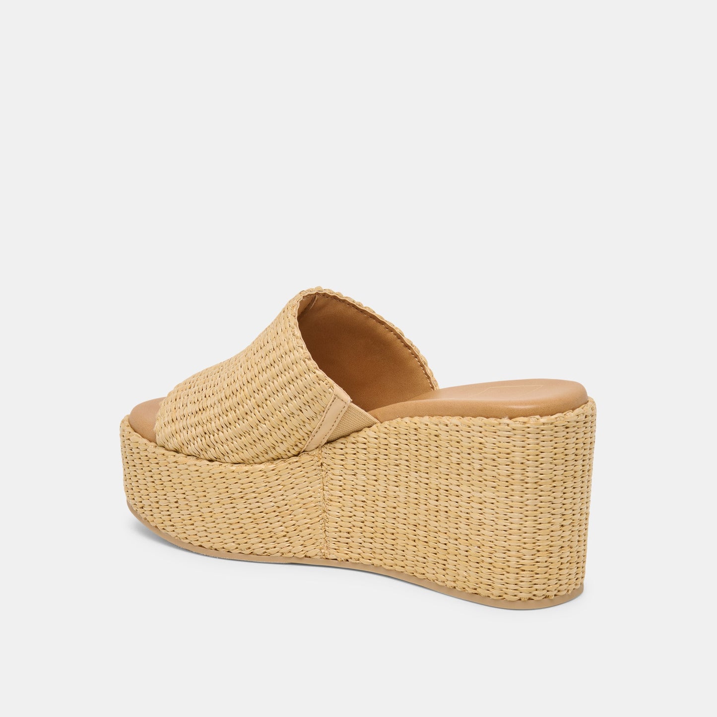 Dolce Vita Joclyn Lt Natural Raffia Wedges