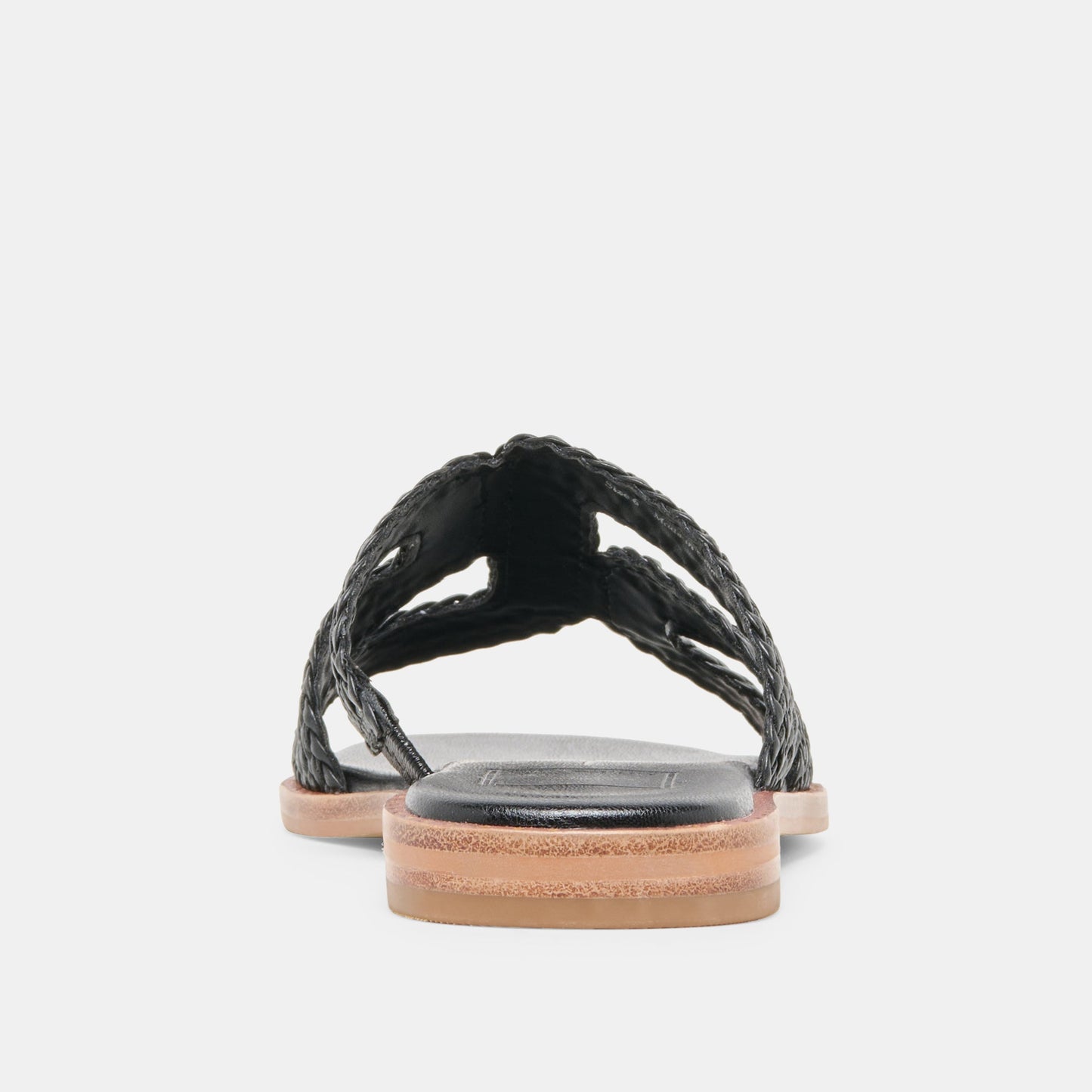 Dolce Vita EMON Black Stella Slide Open-Toe Sandals