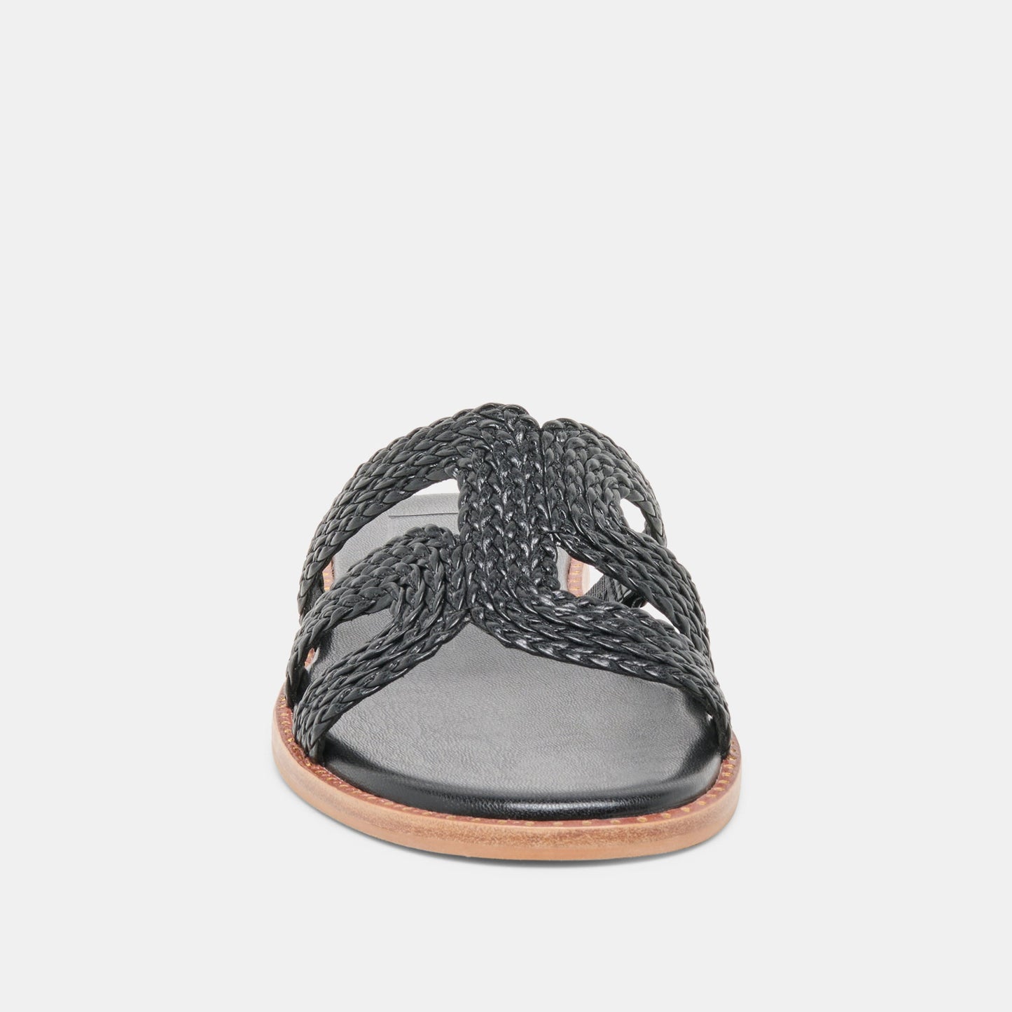 Dolce Vita EMON Black Stella Slide Open-Toe Sandals