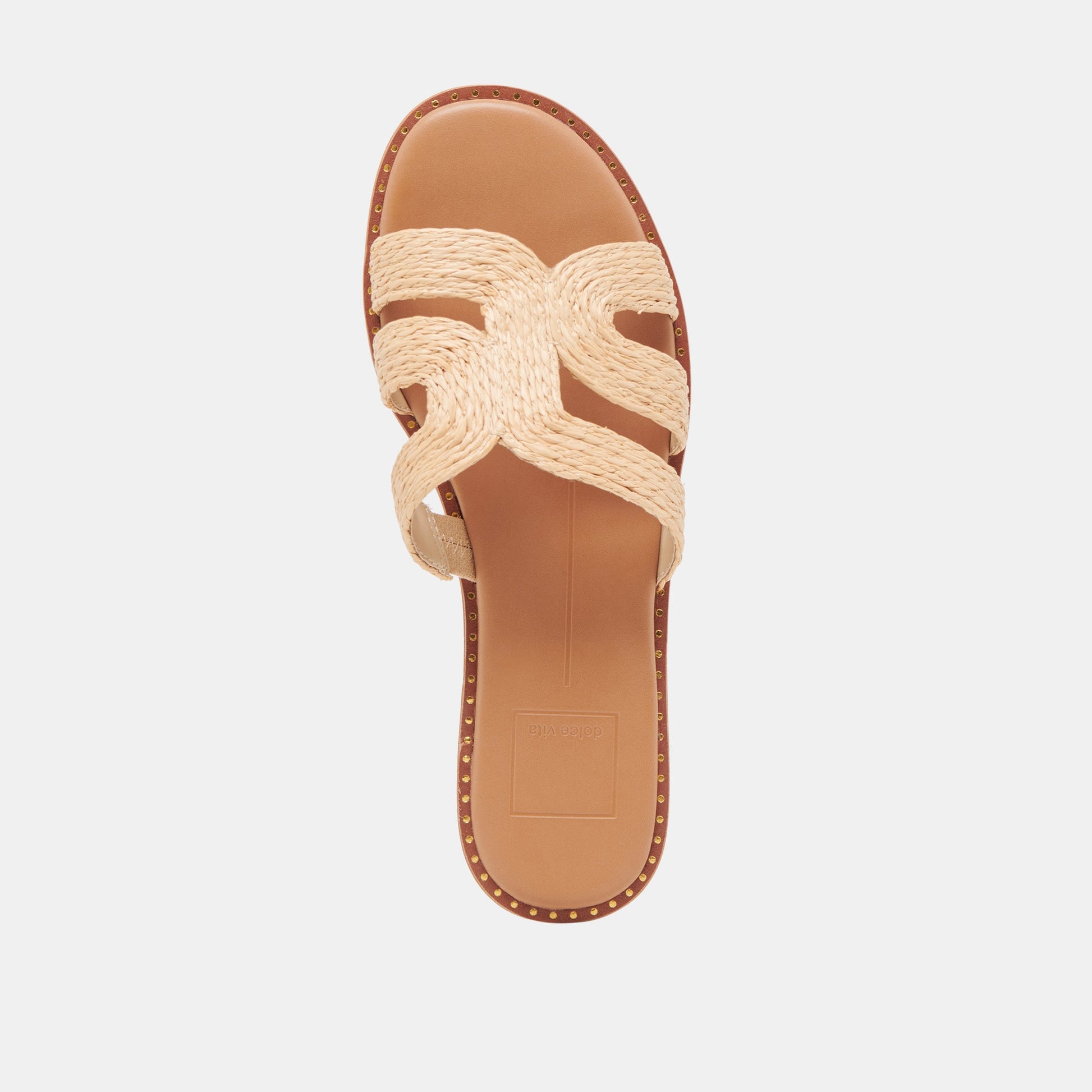 Dolce Vita EMON WIDE SANDALS LT NATURAL RAFFIA
 – Dolce Vita