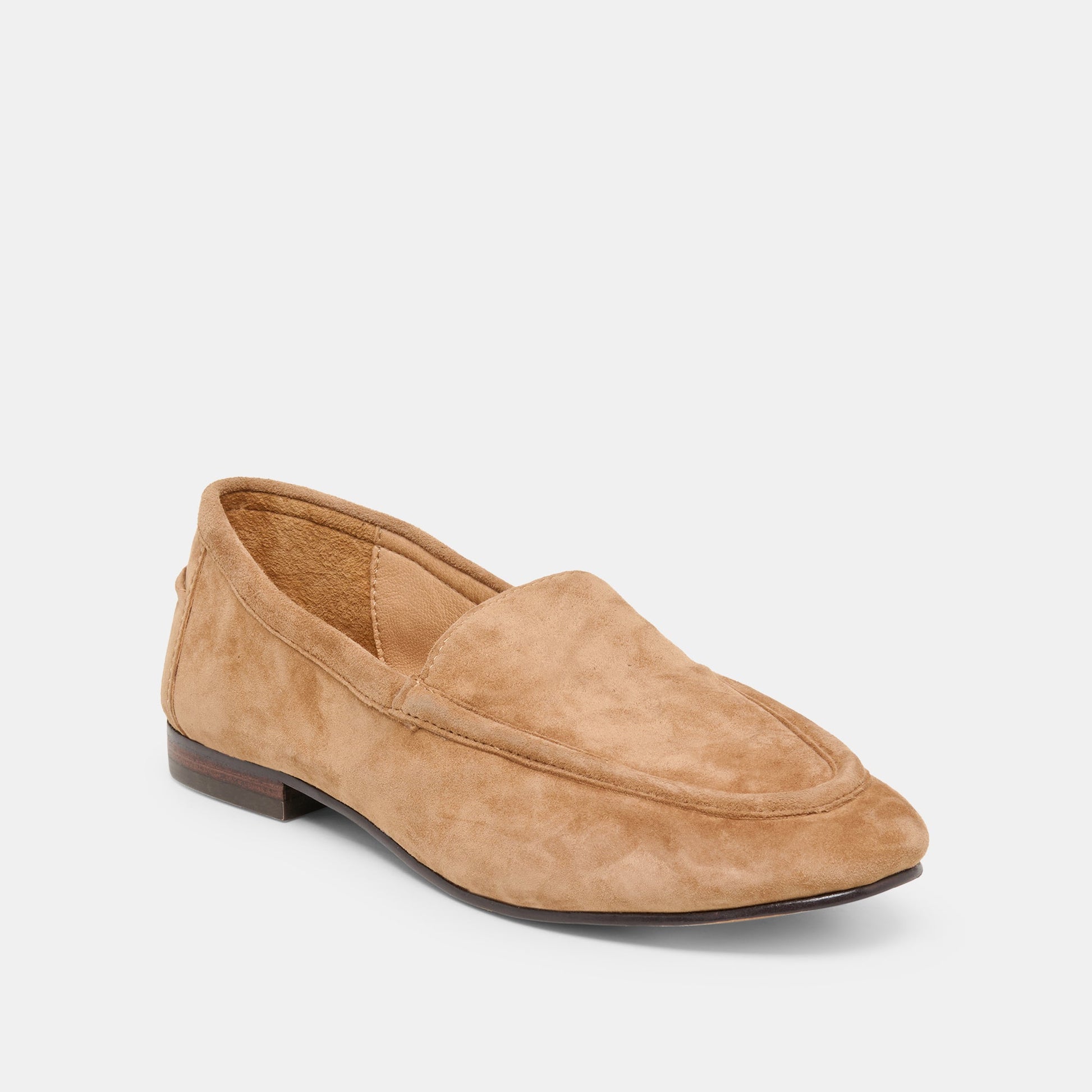 Dolce Vita Mattie Camel Suede Loafers