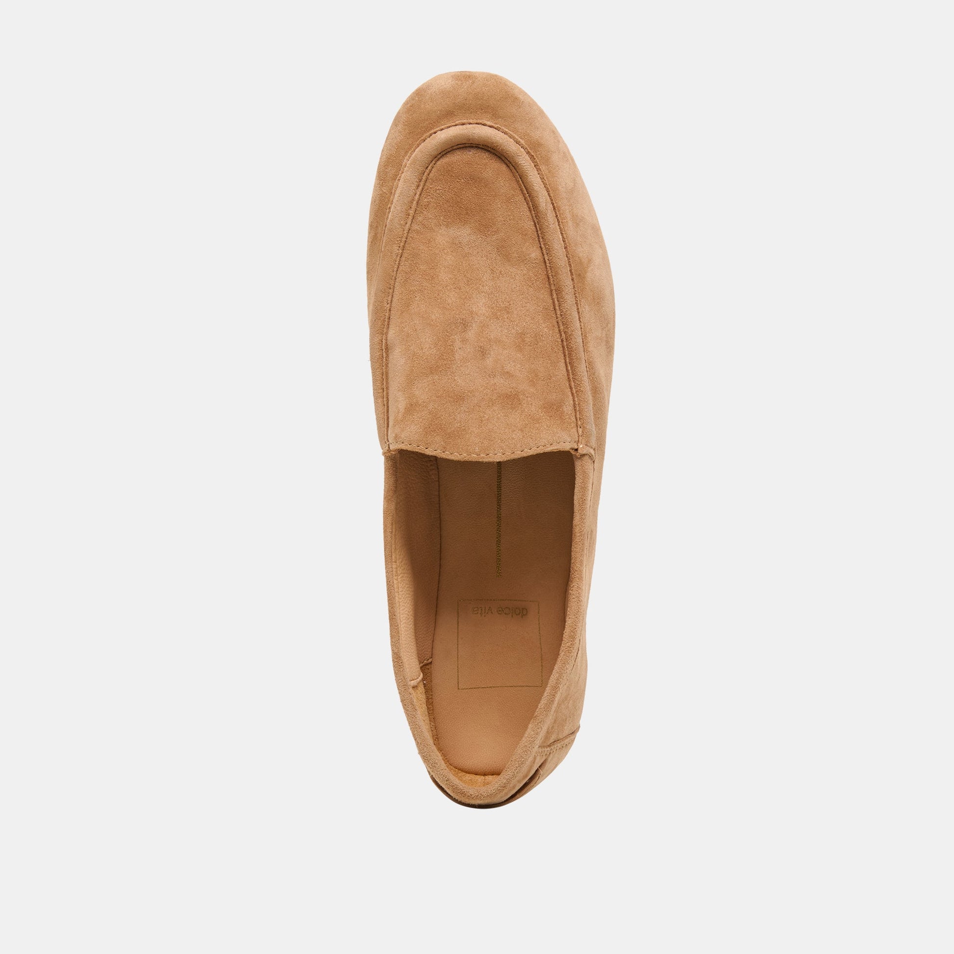 Dolce Vita Mattie Camel Suede Loafers