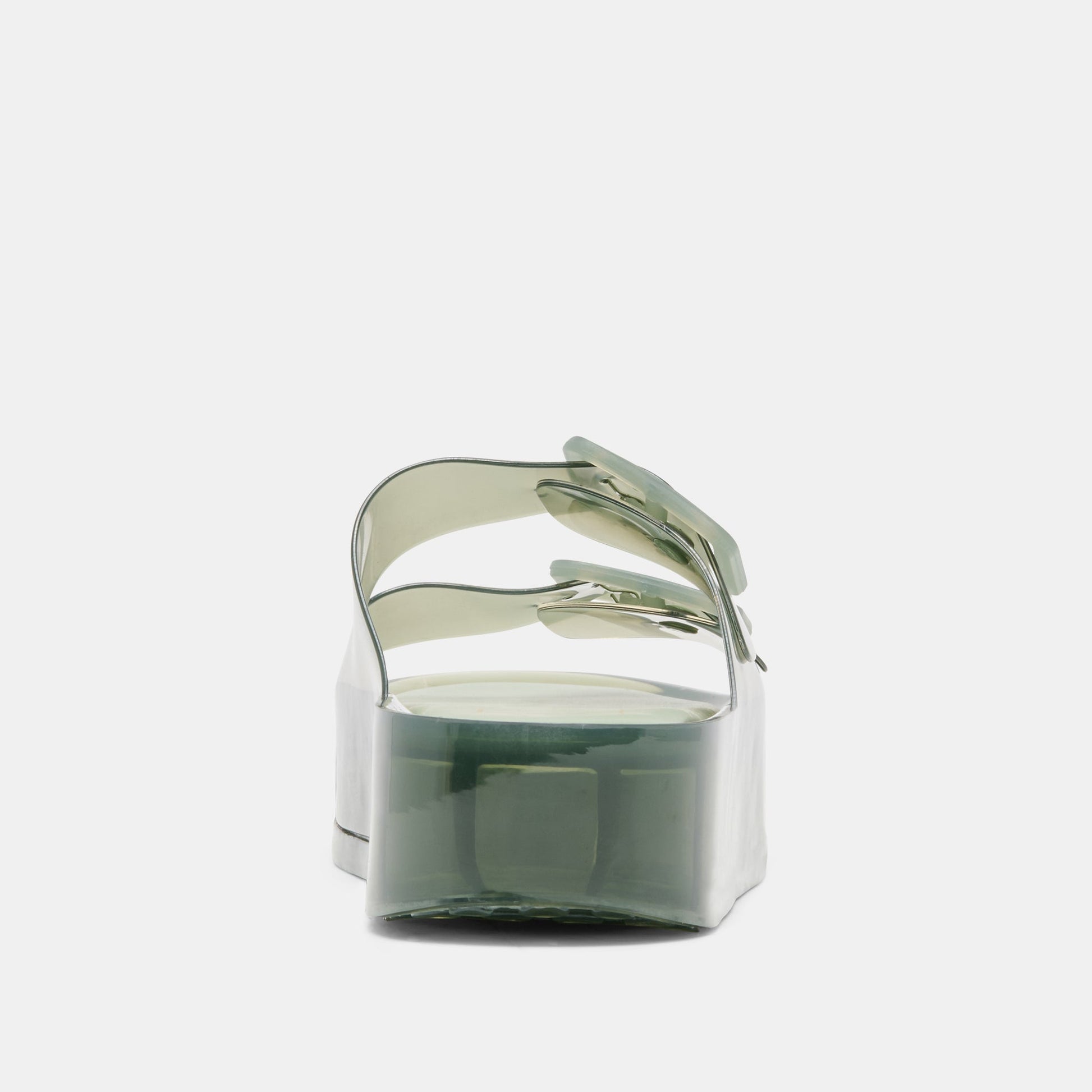 Dolce Vita JULIO X Olive Vinyl Jelly Platform Sandals