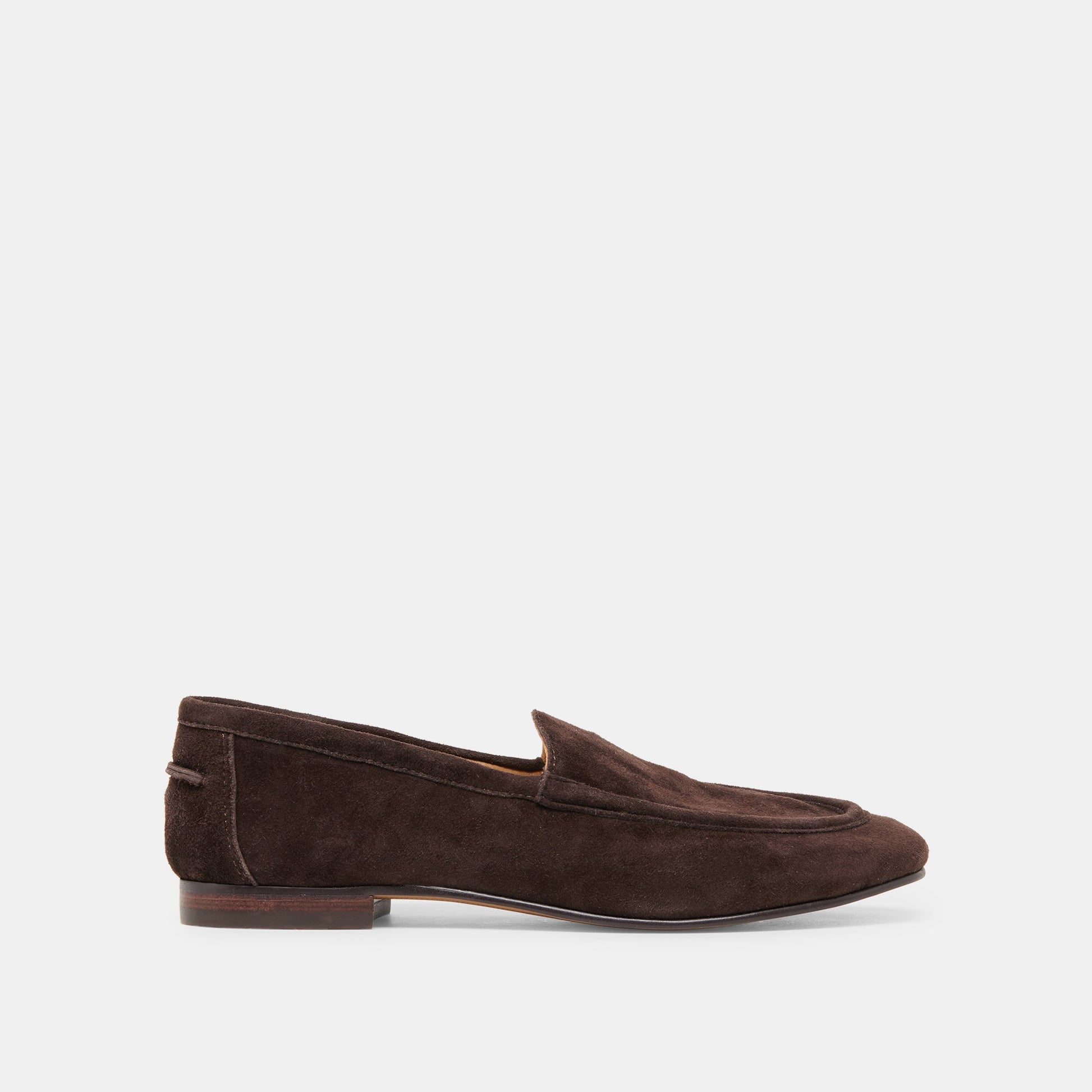 Dolce Vita Mattie Dk Brown Suede Loafers