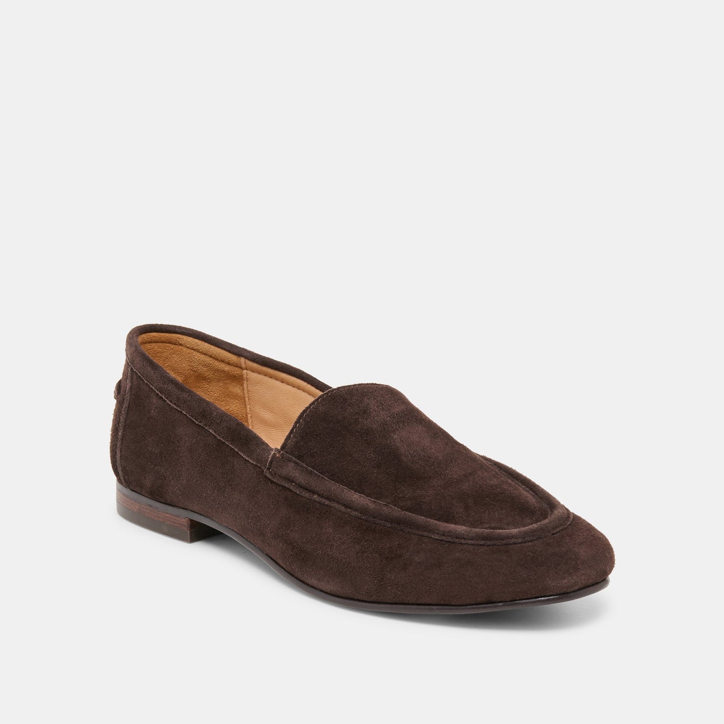 Dolce Vita Mattie Dk Brown Suede Loafers