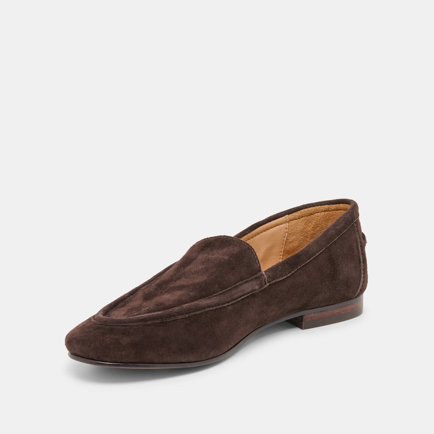 Dolce Vita Mattie Dk Brown Suede Loafers