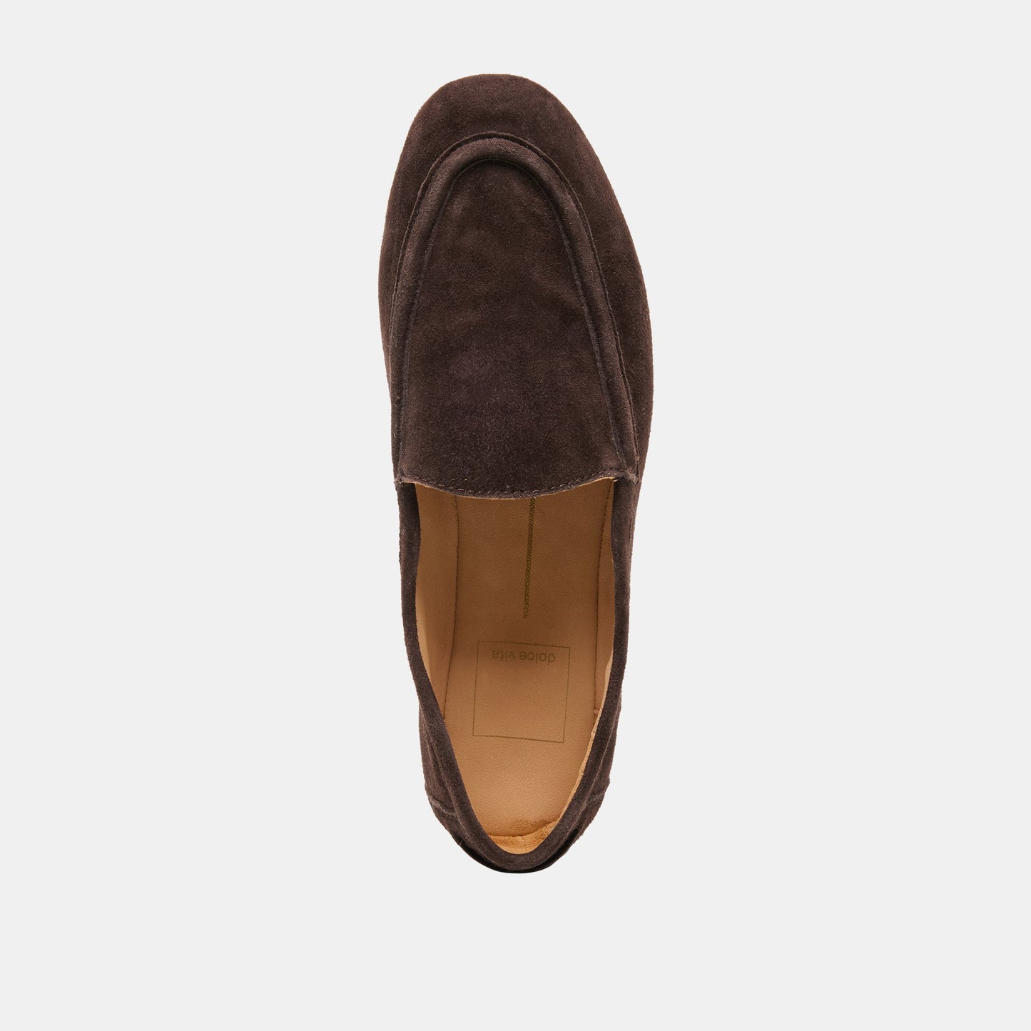 Dolce Vita Mattie Dk Brown Suede Loafers